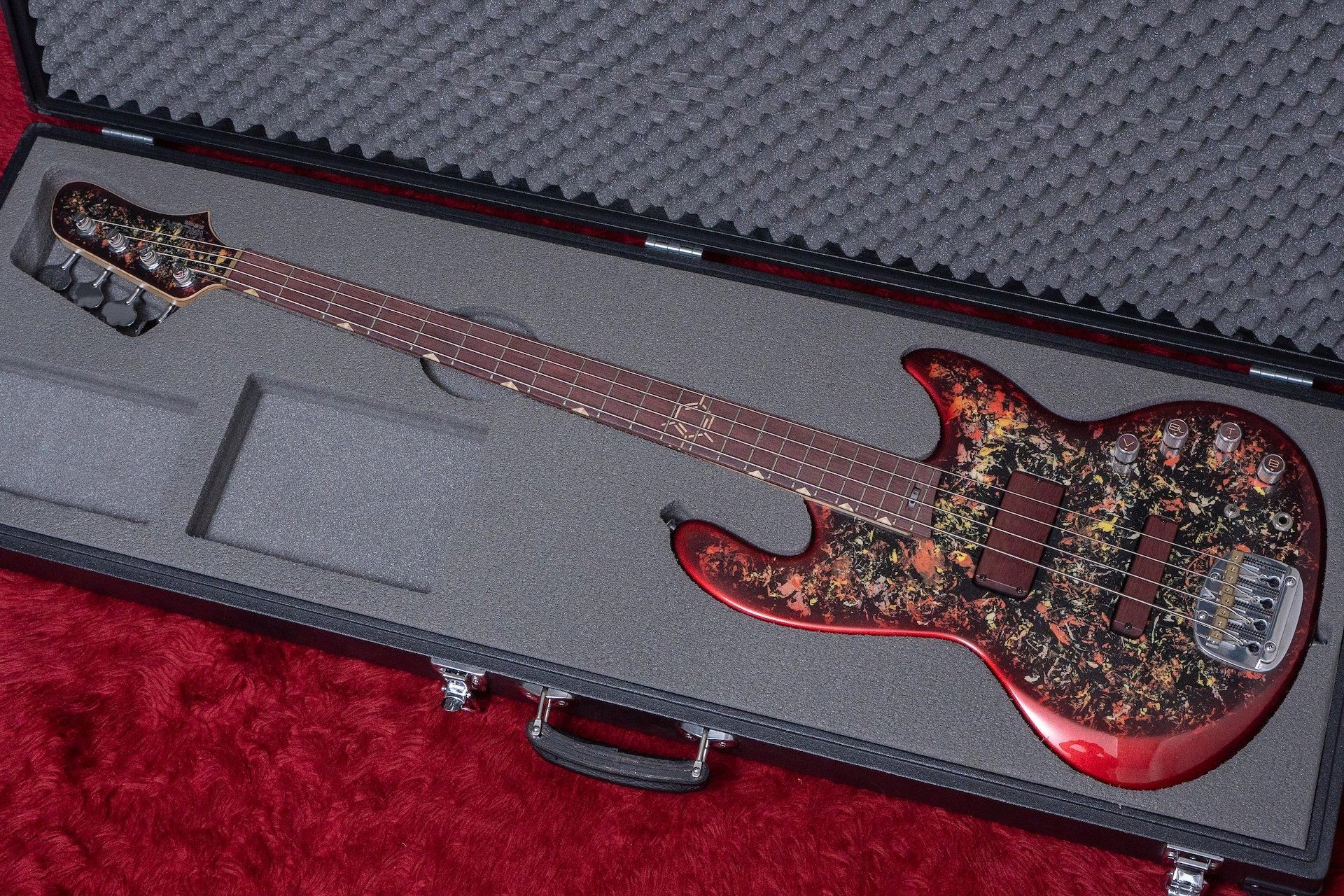 ベース Valiant Guitars TNT-4 WILD FLOWERS Valiant Guitars / TNT-4 WILD FLOWERS【Test Play】 - YouTube