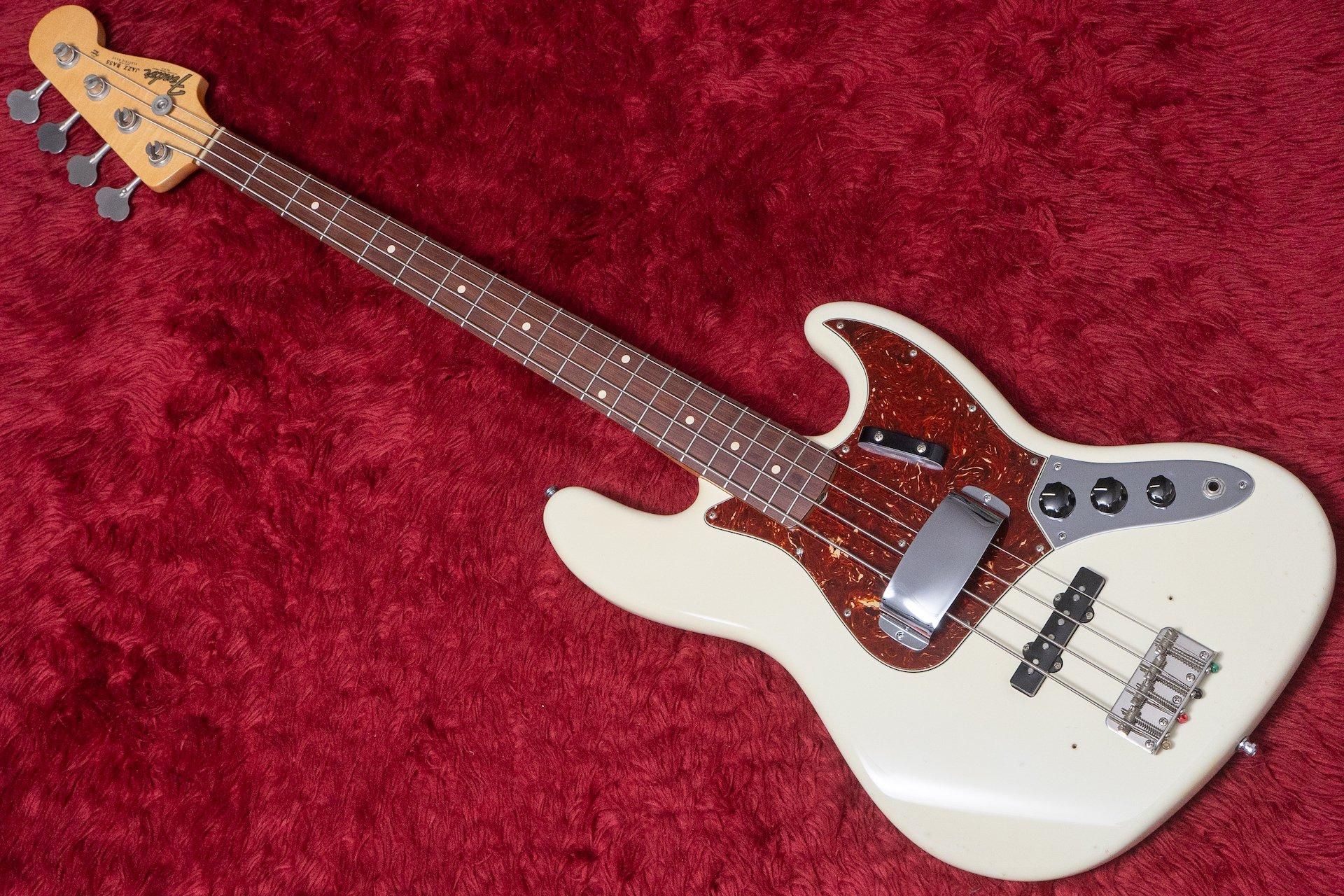 ベース FENDER 1964 JAZZ BASS NOS 1964 Jazz Bass®NOS, Rosewood Fingerboard, Olympic White – Fender