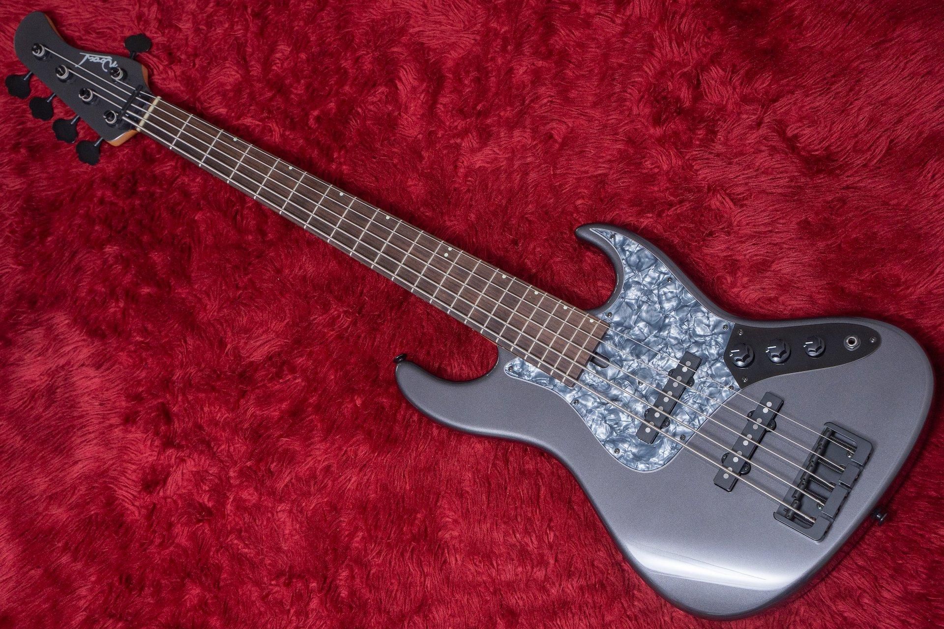 new】Wood Custom Guitars / Vibe Standard-5 Gun metallic new】Wood Custom Guitars / Vibe Standard-5 Gun metallic