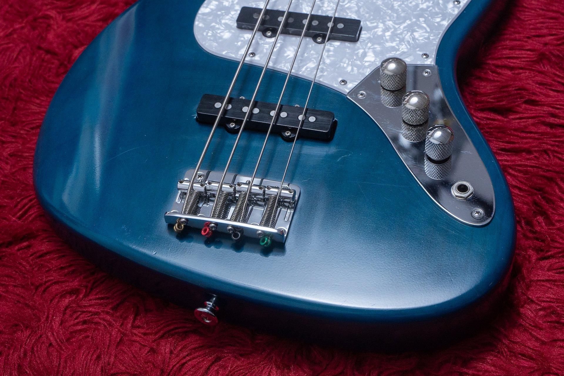 Bacchus Jiro Jazz Bass Marine Blue Bass For Sale Rickguitars