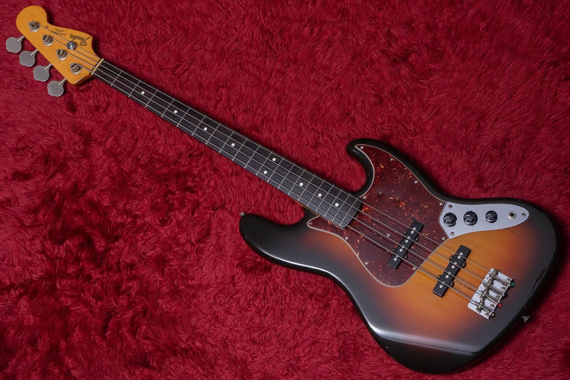 used】Fender Japan / JB62 3Tone Sunburst 4.250kg #JV85002 used】Fender Japan / JB62 3Tone Sunburst 4.250kg #JV85002
