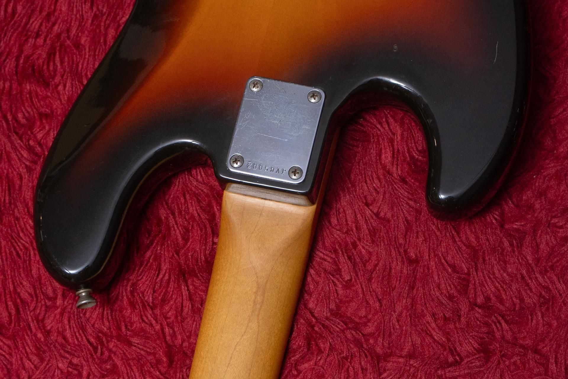used】Fender Japan / JB62 3Tone Sunburst 4.250kg #JV85002 used】Fender Japan / JB62 3Tone Sunburst 4.250kg #JV85002