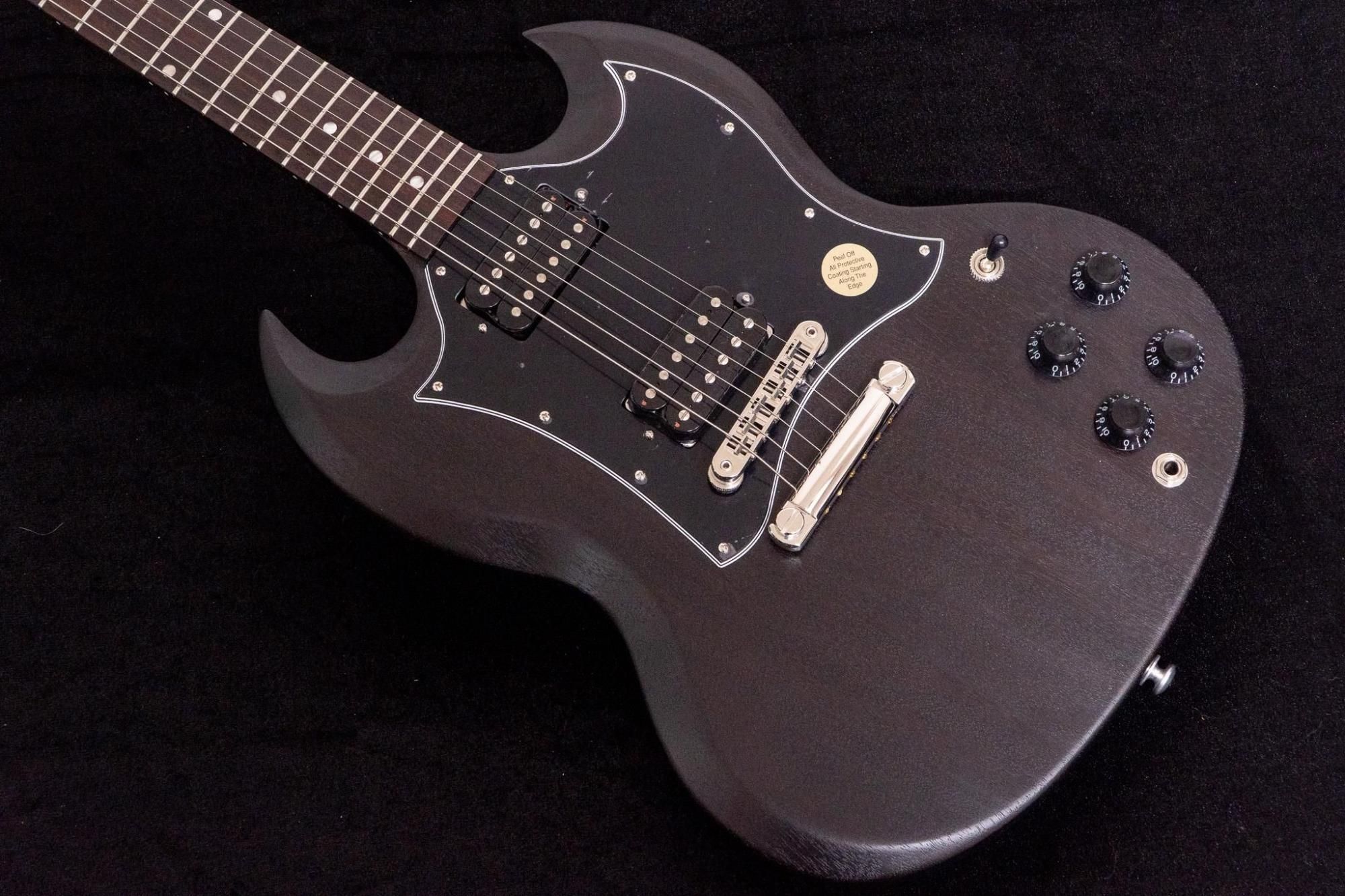 outlet】Gibson / SG Faded Tribute Worn Ebony 2019 #190037123 outlet】Gibson / SG Faded Tribute Worn Ebony 2019 #190037123