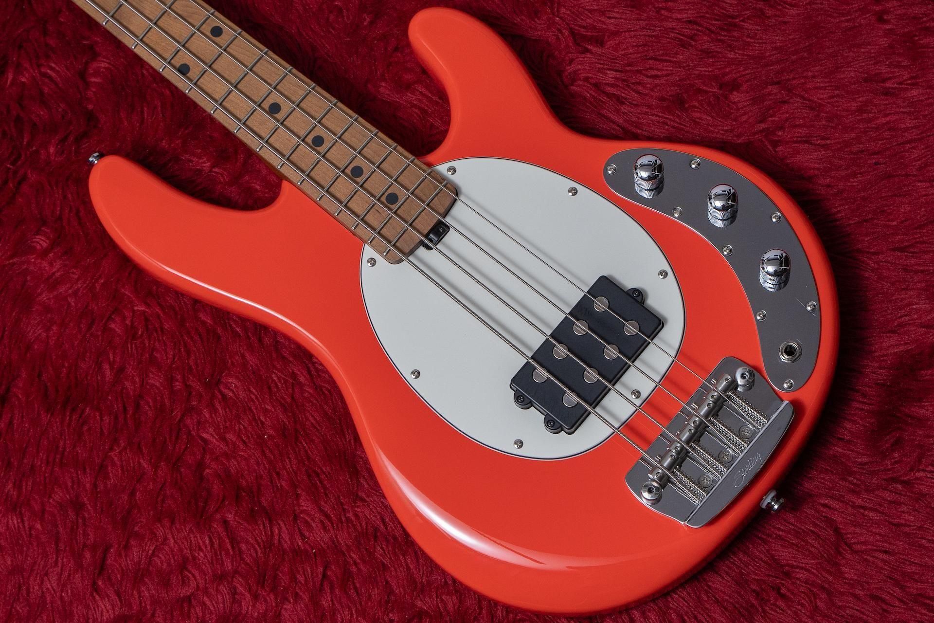 used】Sterling by MUSIC MAN / RAYSS4 Fiesta Red Short Scale used】Sterling by MUSIC MAN / RAYSS4 Fiesta Red Short Scale