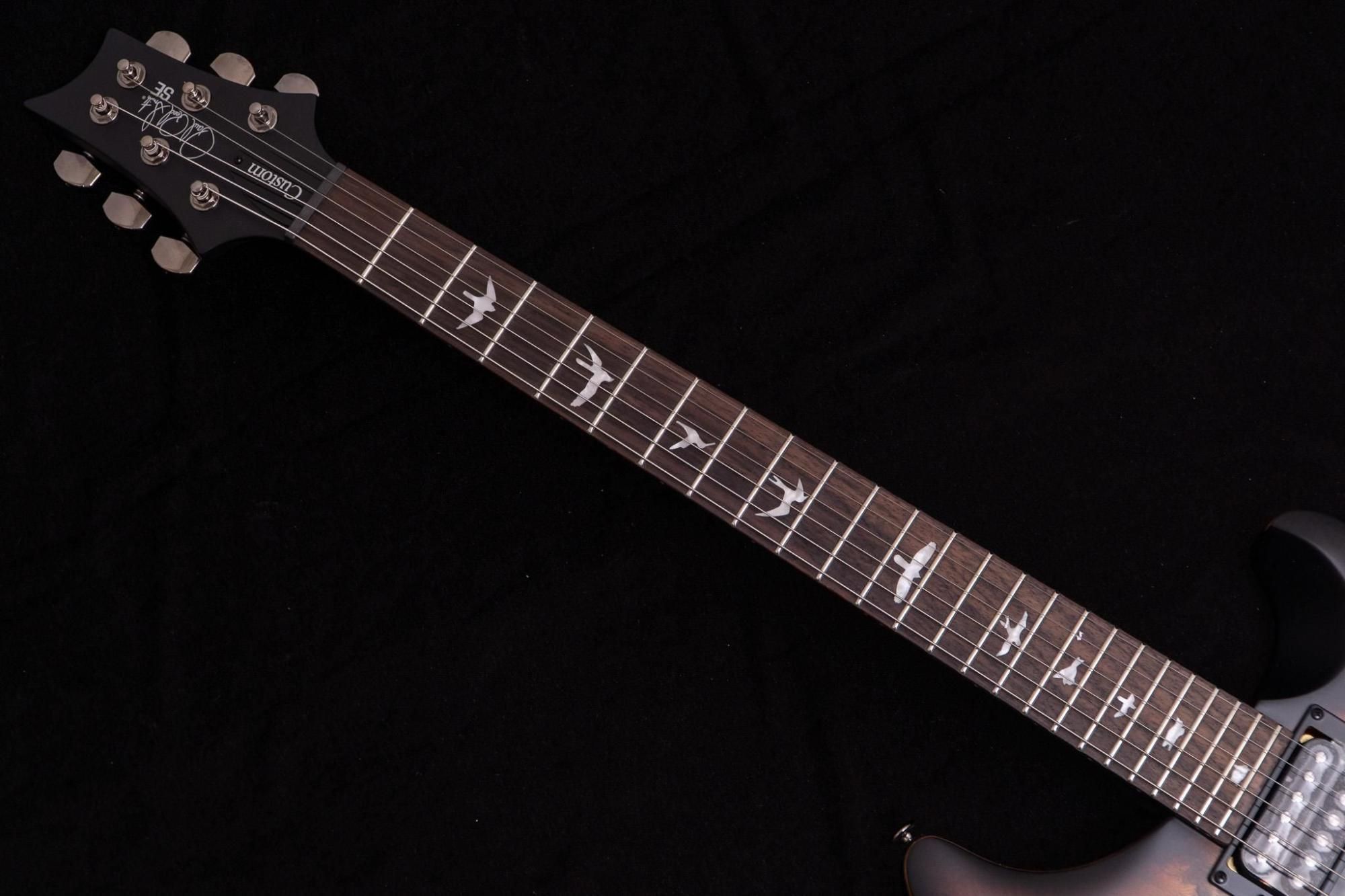 new】PRS / SE Custom 24-08 Poplar Burl Charcoal Cherry new】PRS / SE Custom 24-08 Poplar Burl Charcoal Cherry