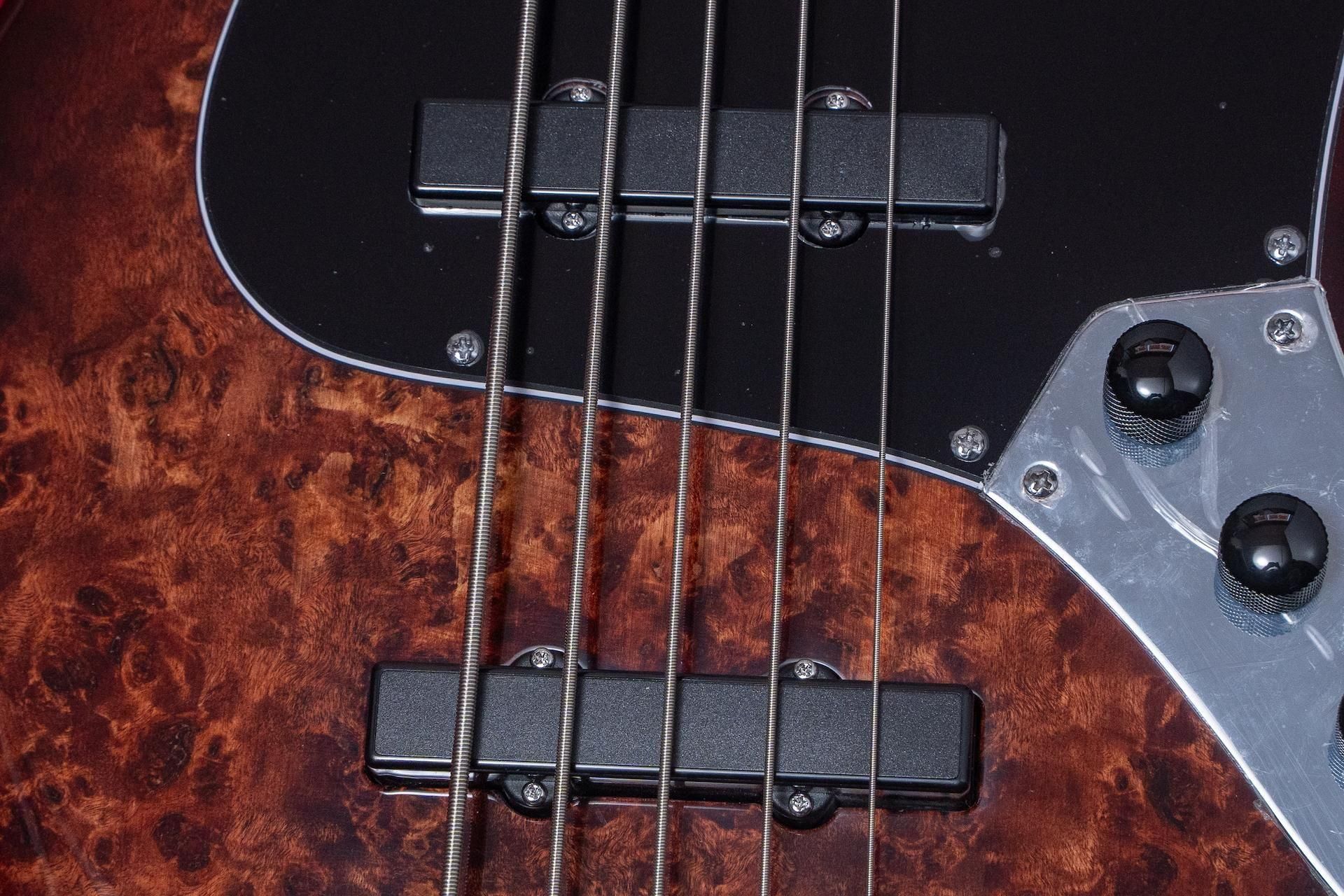 ベース HEX B365 new】HEX Guitars / B365 Tranceparent Brown Burst - Geek IN Box