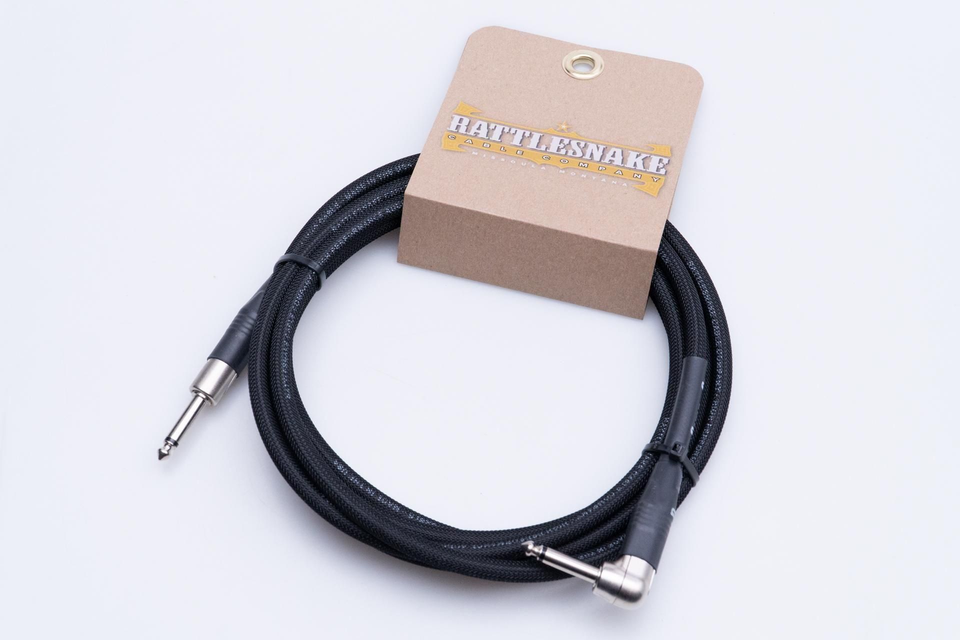 new】Rattlesnake Cable / 10ft Standard in Black S/L 【GIB new】Rattlesnake Cable / 10ft Standard in Black S/L 【GIB
