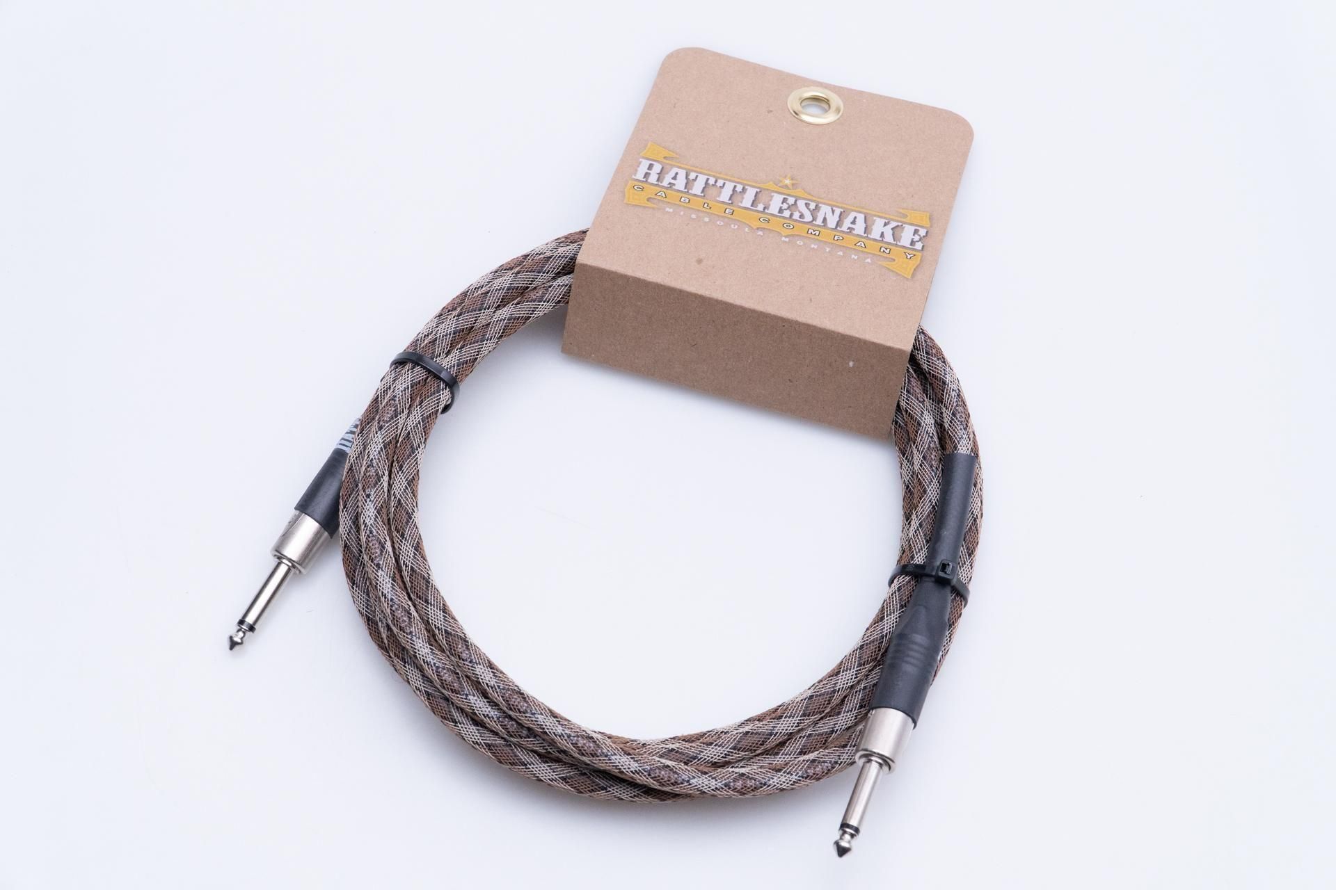 new】Rattlesnake Cable / 10ft Standard in Snake Weave S/S new】Rattlesnake Cable / 10ft Standard in Snake Weave S/S