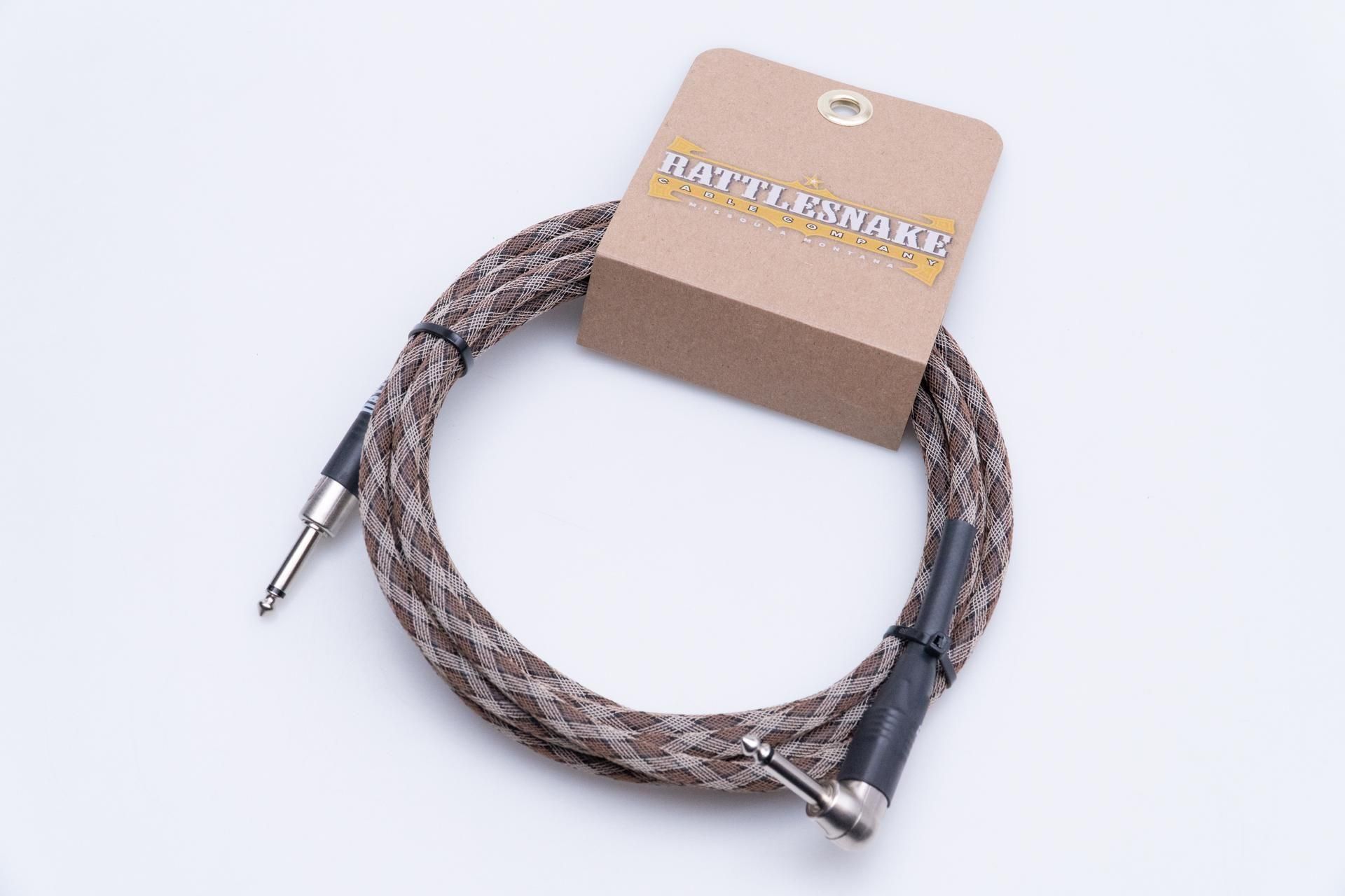 new】Rattlesnake Cable / 10ft Standard in Snake Weave S/L new】Rattlesnake Cable / 10ft Standard in Snake Weave S/L
