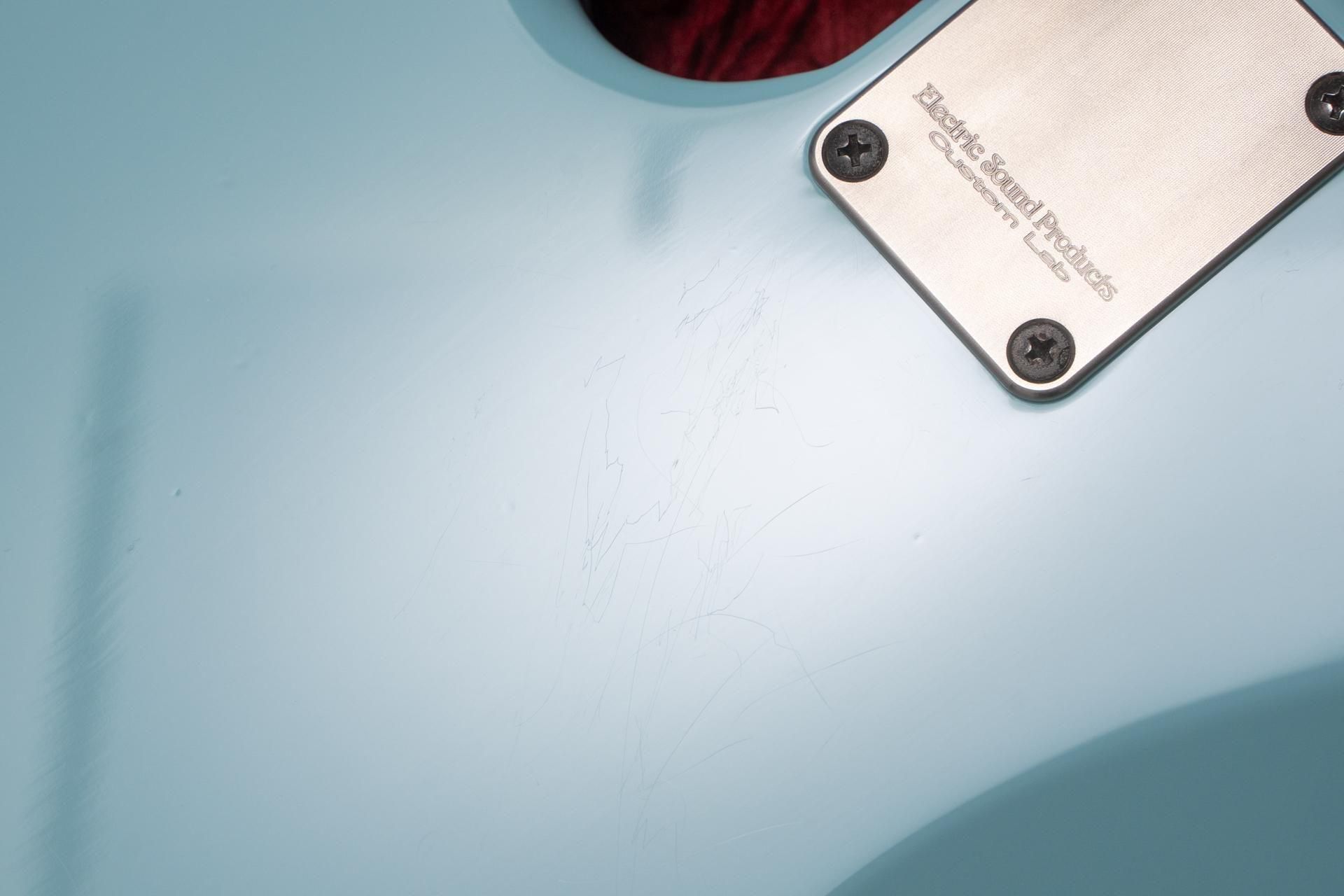 used】ESP / EAST BLUE AQ Blue 04 Limited Sazabys GEN model