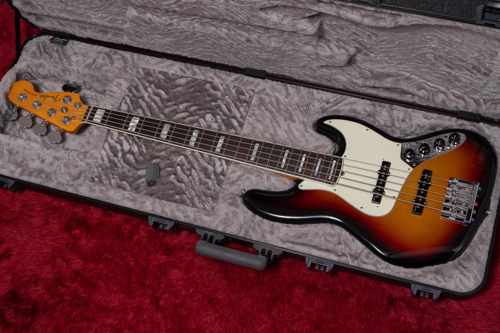used】Fender / American Ultra Jazz Bass V Ultraburst 4.650kg