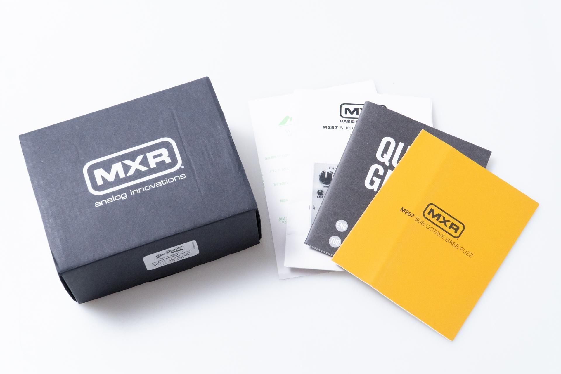 used】MXR / M287 Sub Octave Bass Fuzz【GIB横浜】 - Geek IN Box used】MXR / M287 Sub Octave Bass Fuzz【GIB横浜】 - Geek IN Box