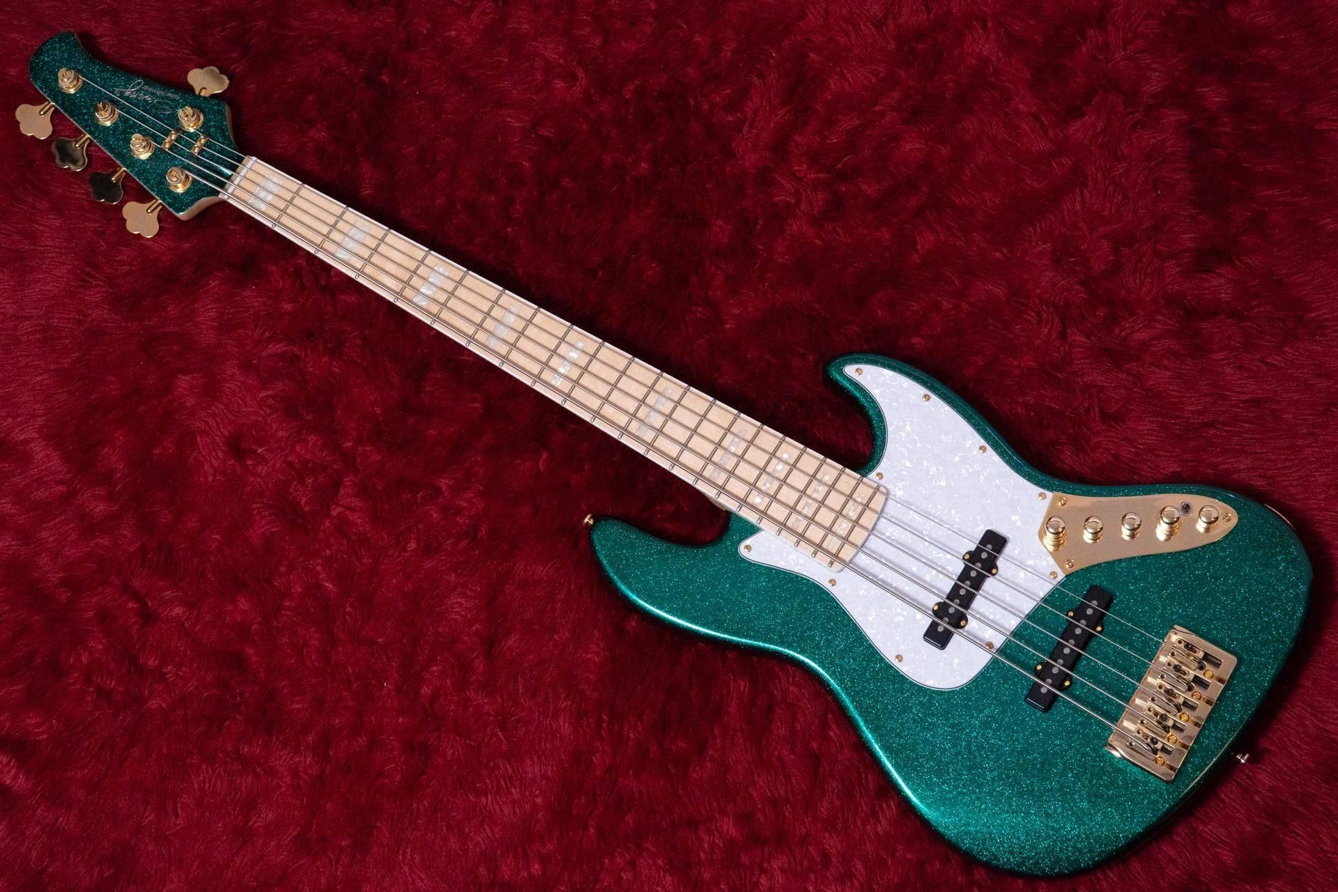 new】Swing Guitars / Jazz Deluxe 5 Metallic Teal Grren 4.77