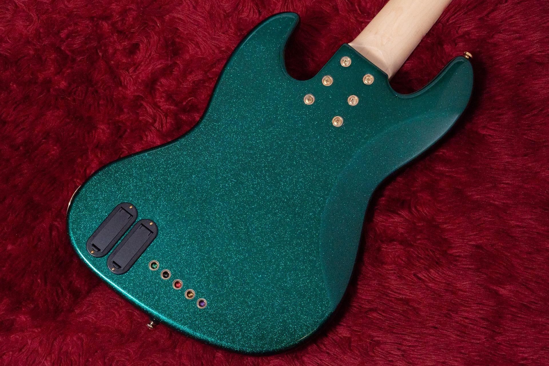 new】Swing Guitars / Jazz Deluxe 5 Metallic Teal Grren 4.77