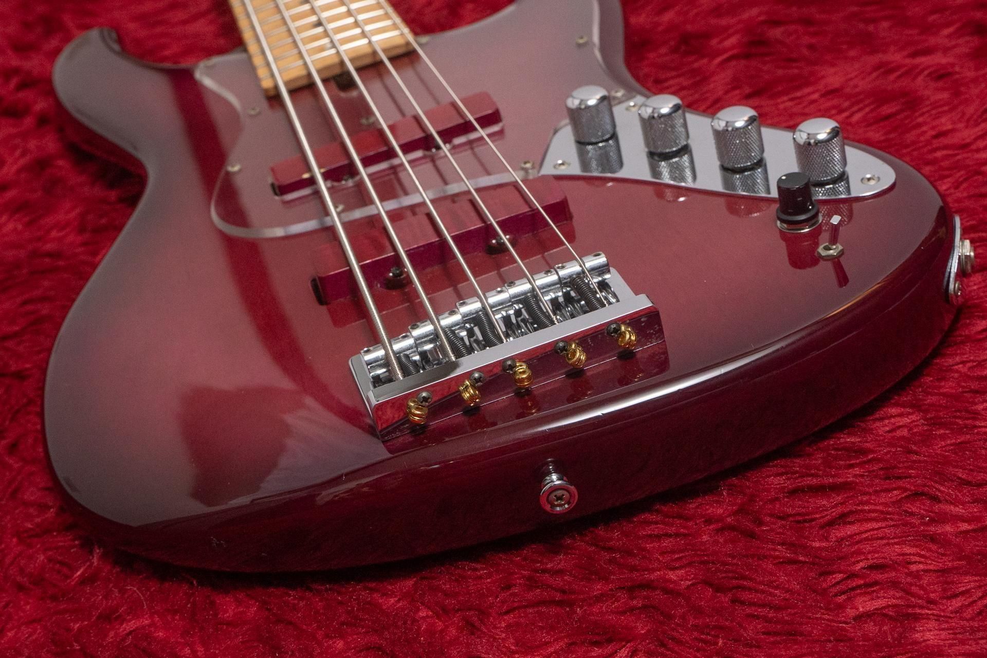 Real Bossa Design UJB-5 エレキベース Real Bossa Design UJB-5 Jacaranda top | Reverb