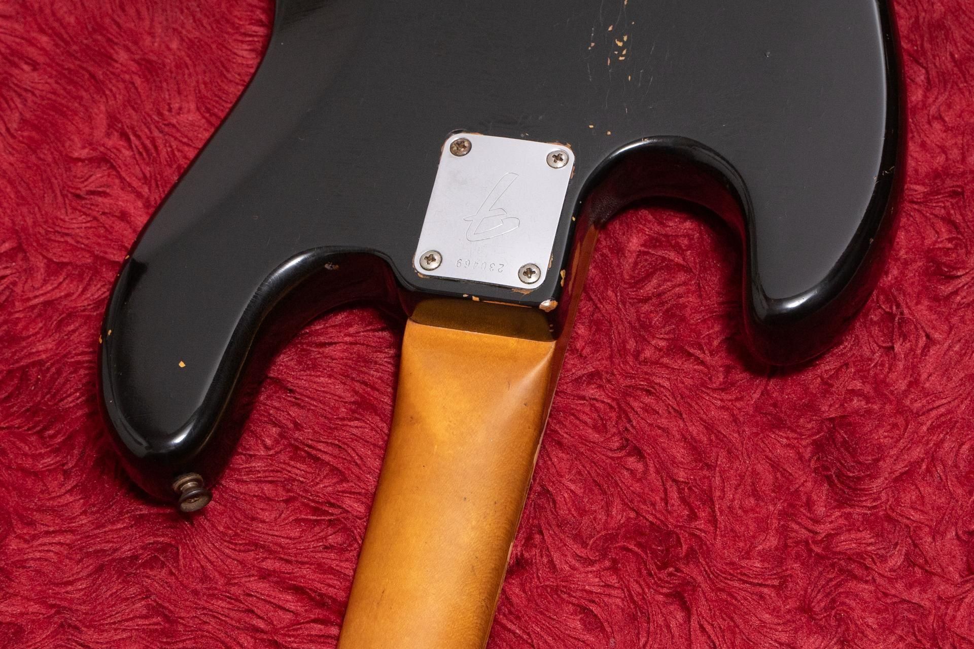 used】Fender / 1968 Jazz Bass Original Black 4.245kg #230469