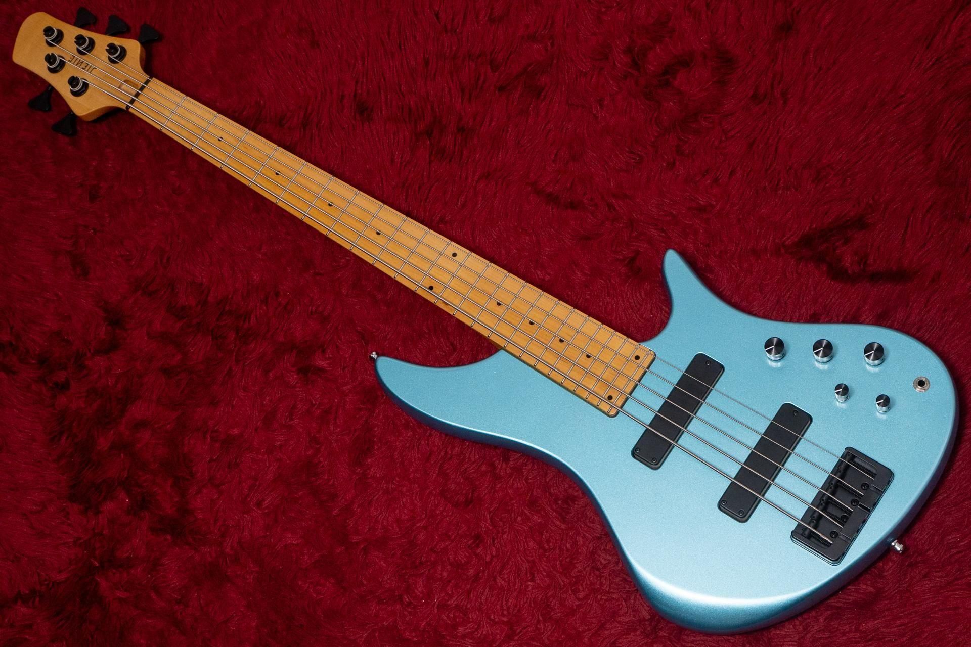 ベース yuito proto / outlet】JIENIE BASSES / Custom Shop MJ-5 Bright Blue 3.645