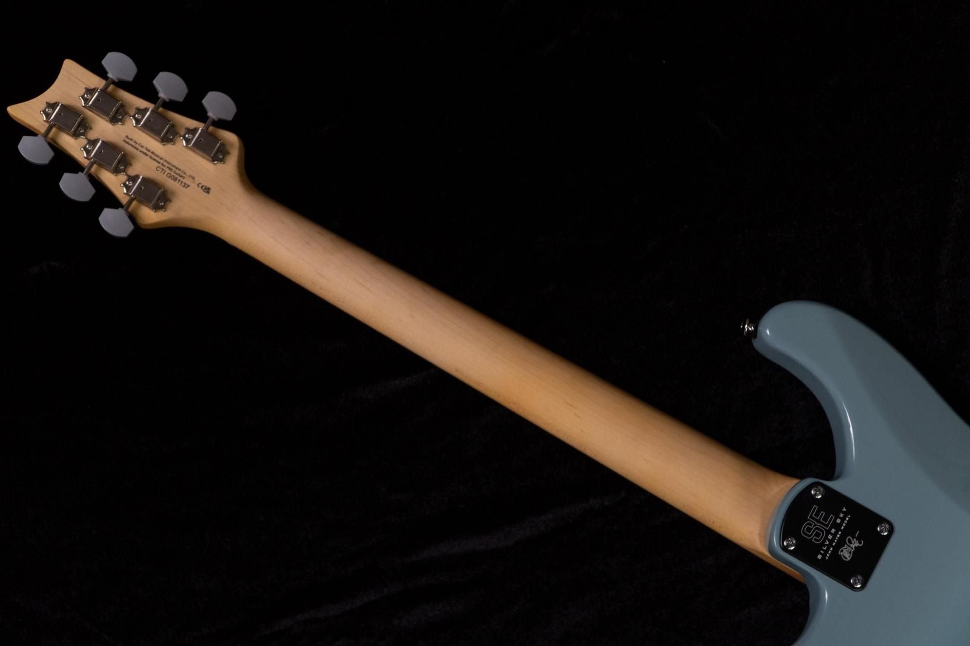 ギター PRS SE Silver Sky Stone Blue P.R.S. SE Silver Sky (Stone Blue) [John Mayer Model] ｜イケベ楽器