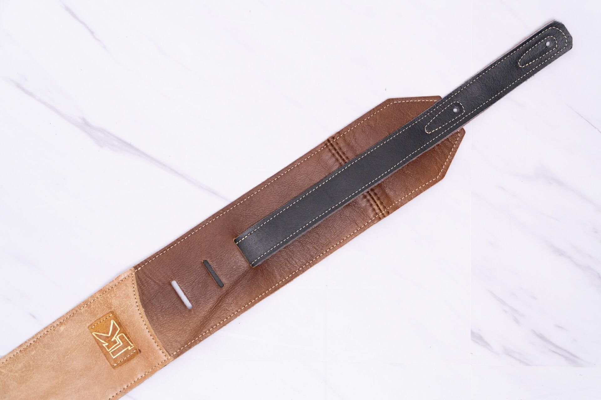 new】LK Straps / Fodera Brown Strap #3 3.3inch【GIB横浜】 - Geek