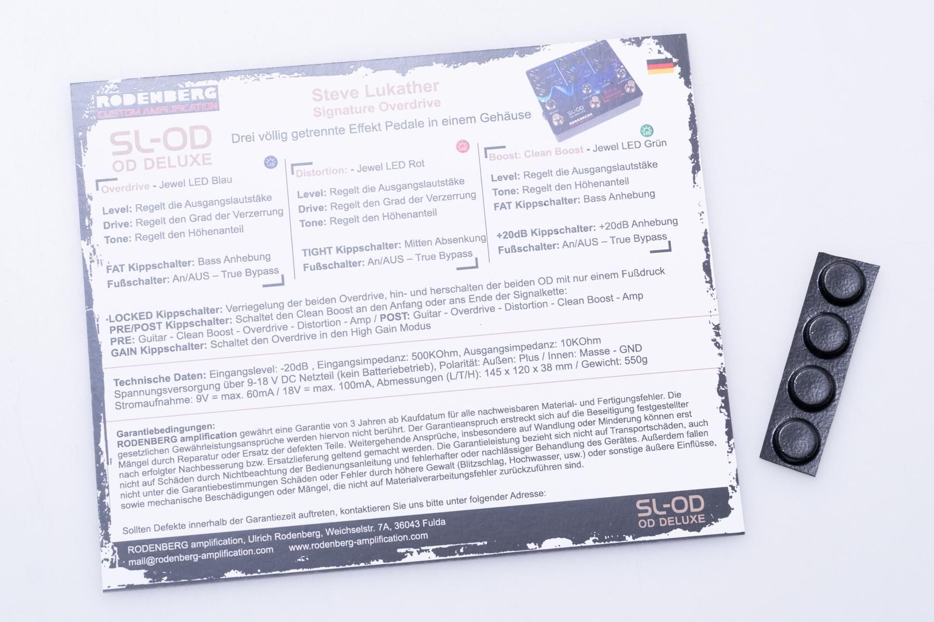 【正規輸入品】SL-OD ローデンバーグ 新製品10月発売「RODENBERG SL-OD DX」 – ギターショップEXCEL
