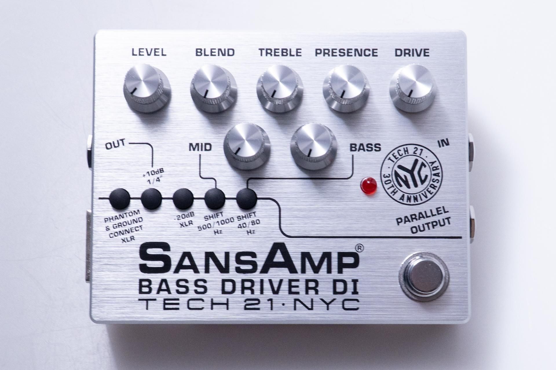used】TECH21 / SANSAMP BASS DRIVER DI V2 30th Anniversary