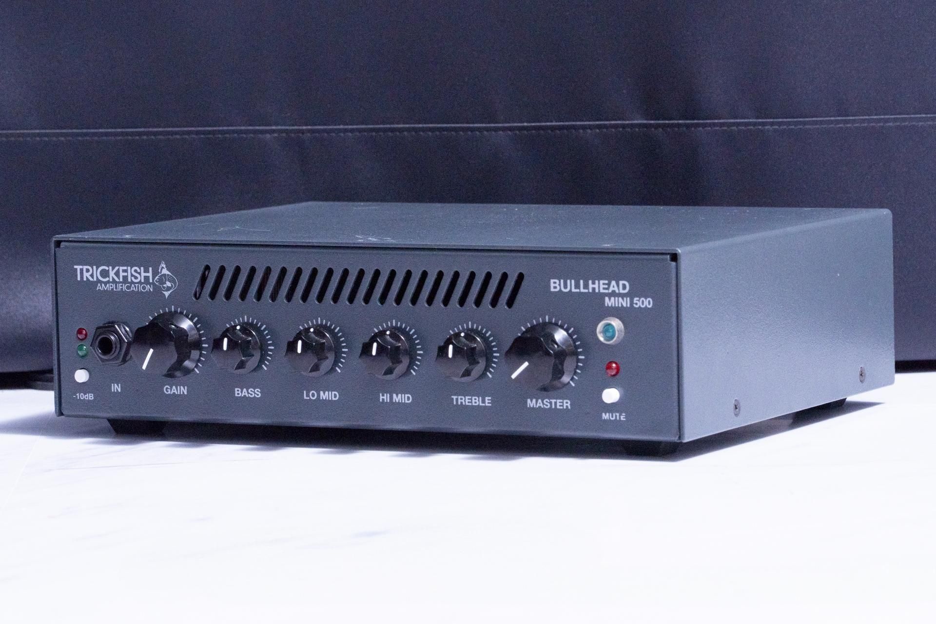 used】TRICKFISH / BULLHEAD MINI 500 Bass Headamp 500W 4Ω