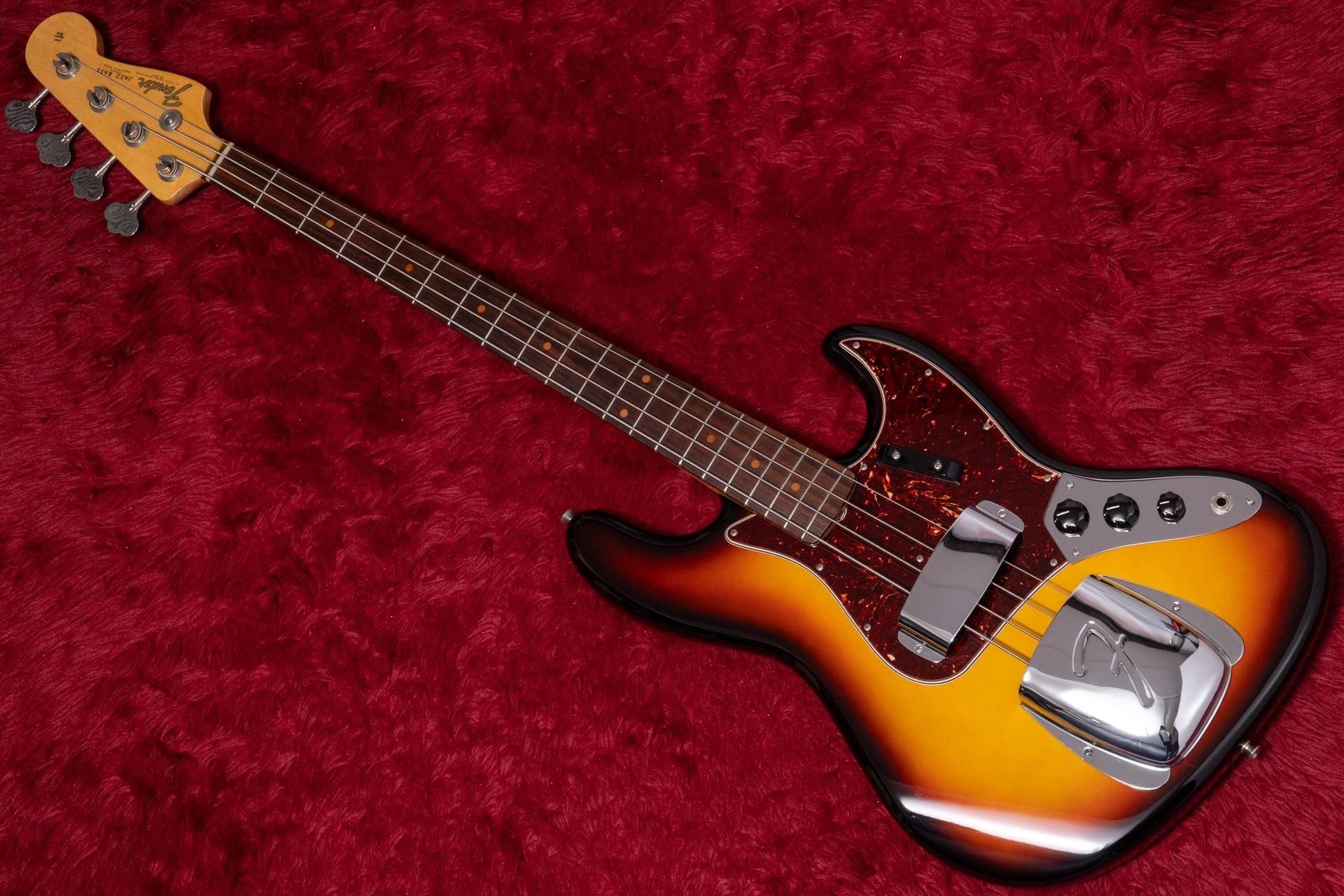 ベース Fender American Vintage 64 Jazz Bass Eleita Fender Jazz Bass 64 American Vintage Bass + Número da caixa