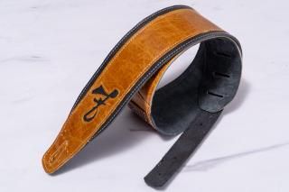 【new】LK STRAPS / F-Bass Brown Strap #2-2 3.3inch【GIB横浜】