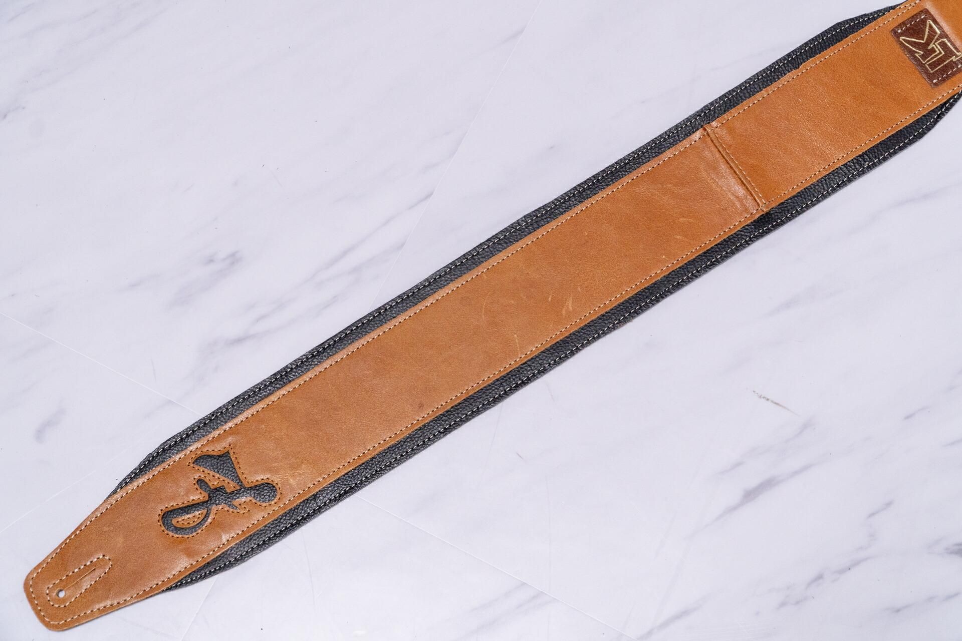 new】LK STRAPS / F-Bass Brown Strap #4-2 3.3inch【GIB横浜