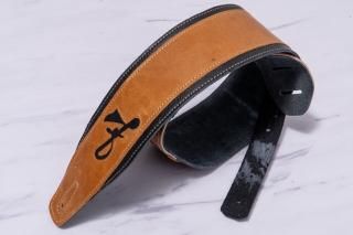 【new】LK STRAPS / F-Bass Brown Strap #4-2 3.3inch【GIB横浜】