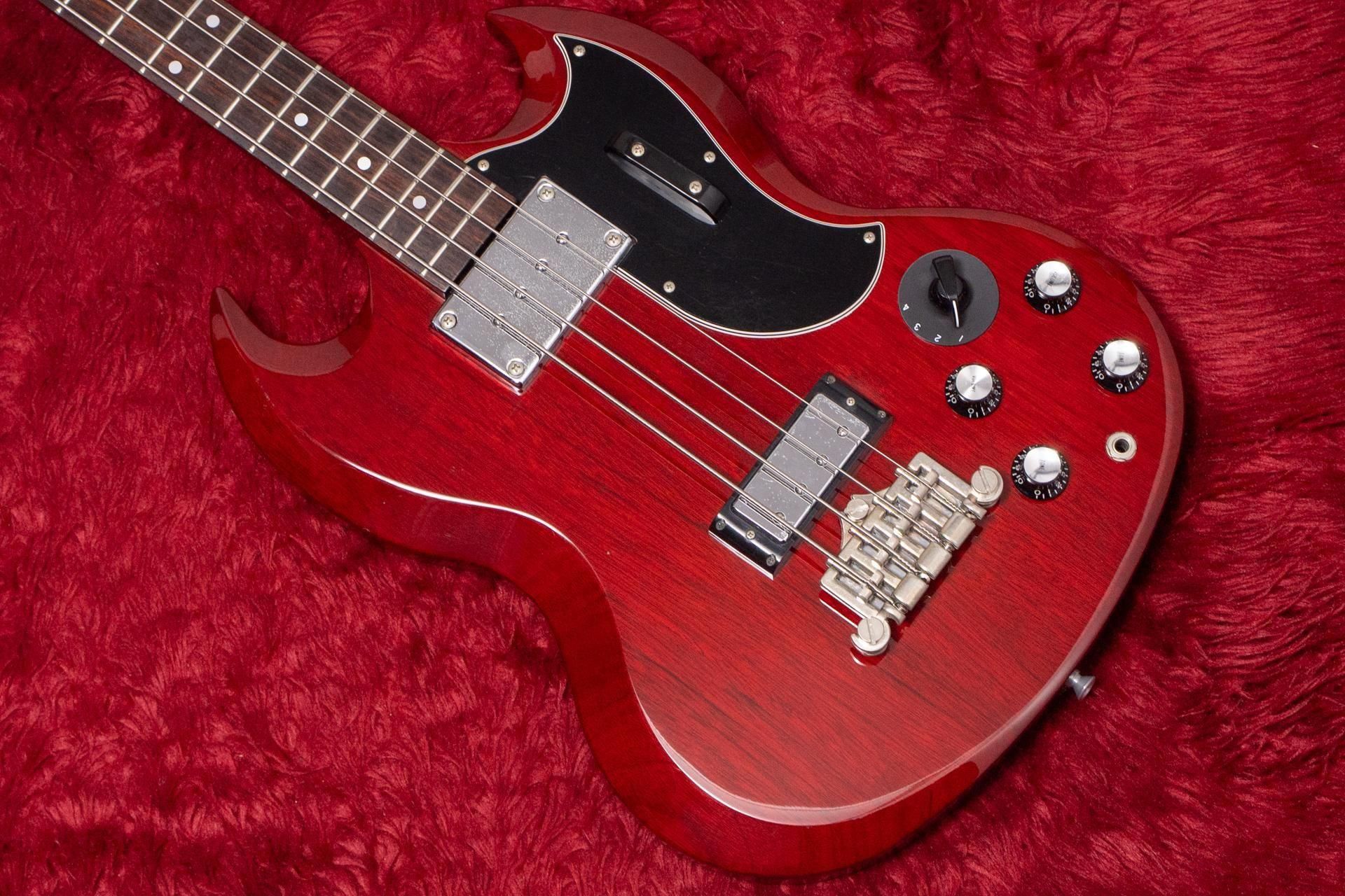 Orville EB 3 1990 Cherry Bass For Sale Rickguitars