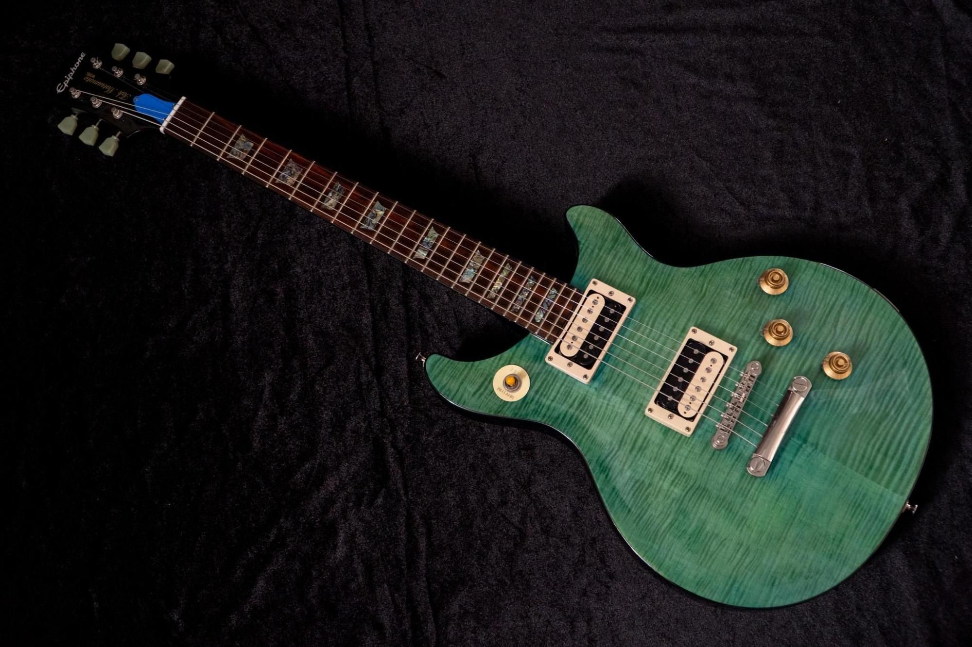 used】Epiphone / Tak Matsumoto DC Standard Plus Top Aqua
