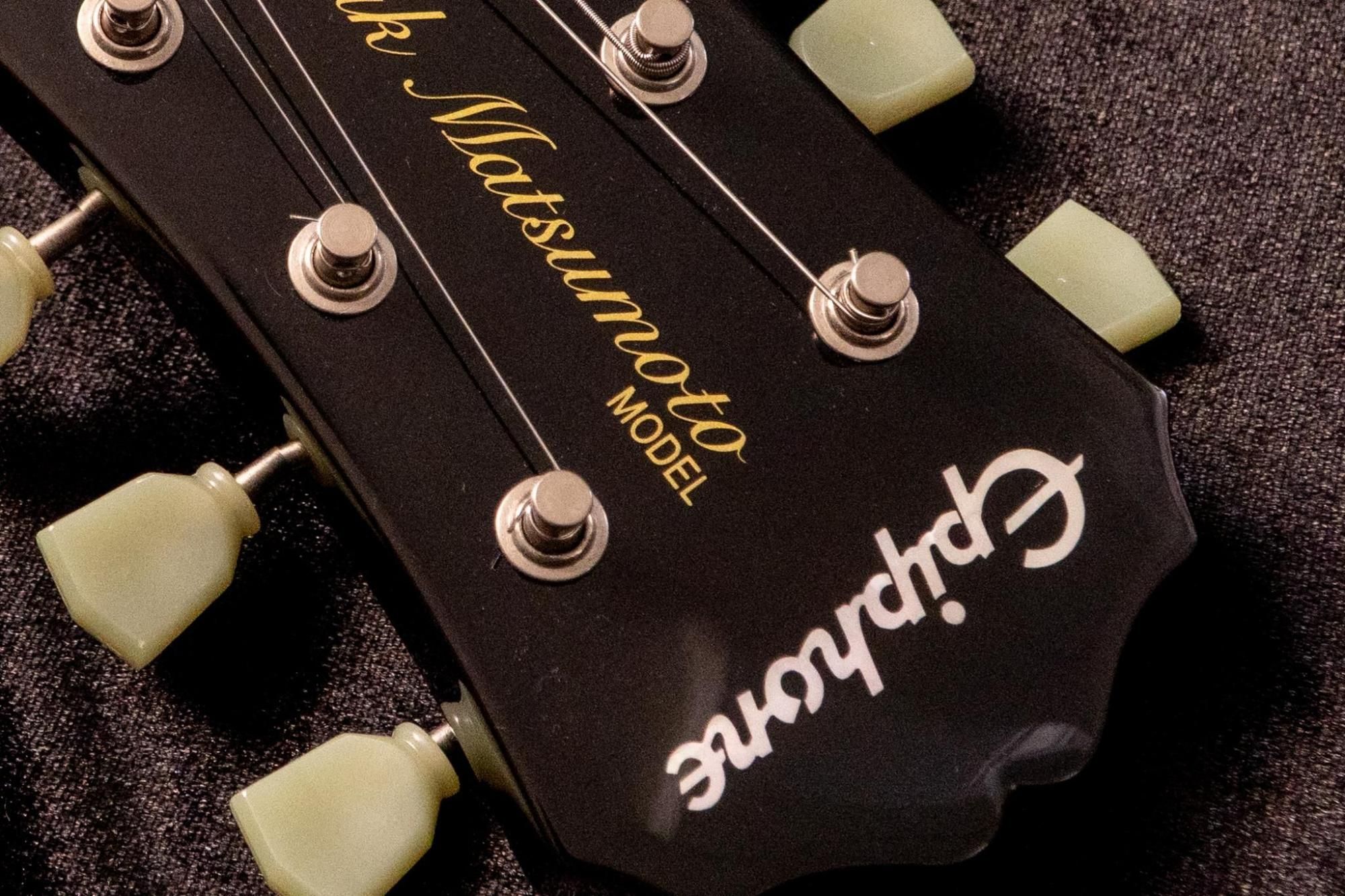 [未使用美品]Epiphon Tac Matsumoto DC Standard Epiphone Limited Edition Tak Matsumoto DC Standard Plus Top