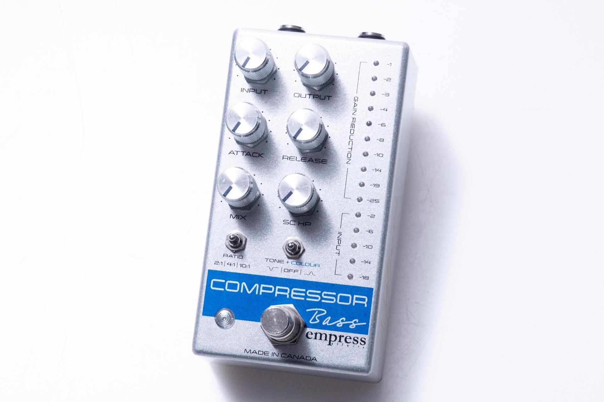 used】Empress Effects / Compressor Bass Silver 【GIB横浜
