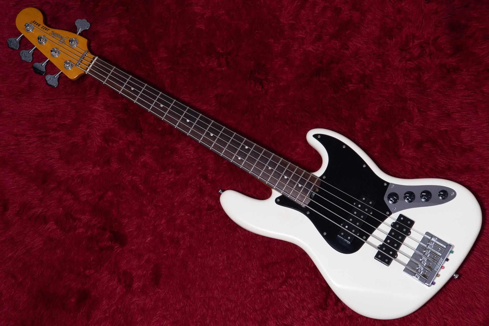 used】Fender / Modern Player Jazz Bass V White 4.895kg #CGF1312423