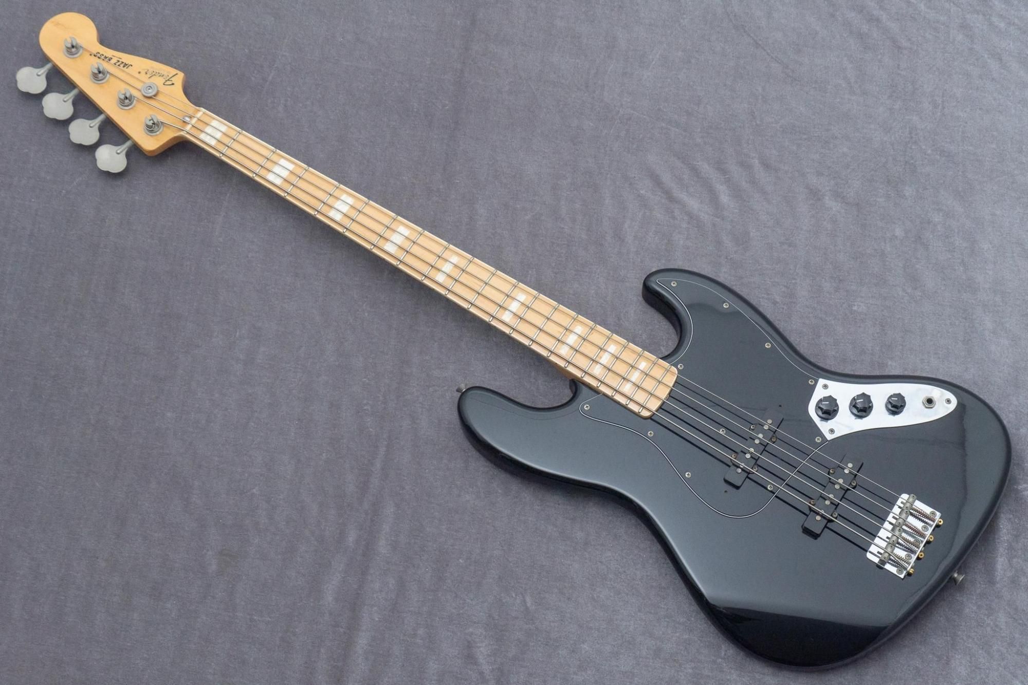 ★美品★Fender Jazz Bass エレキベース JB75-90US Fender Japan] JB75-90US NAT/M Jazz Bass Natural Crafted in
