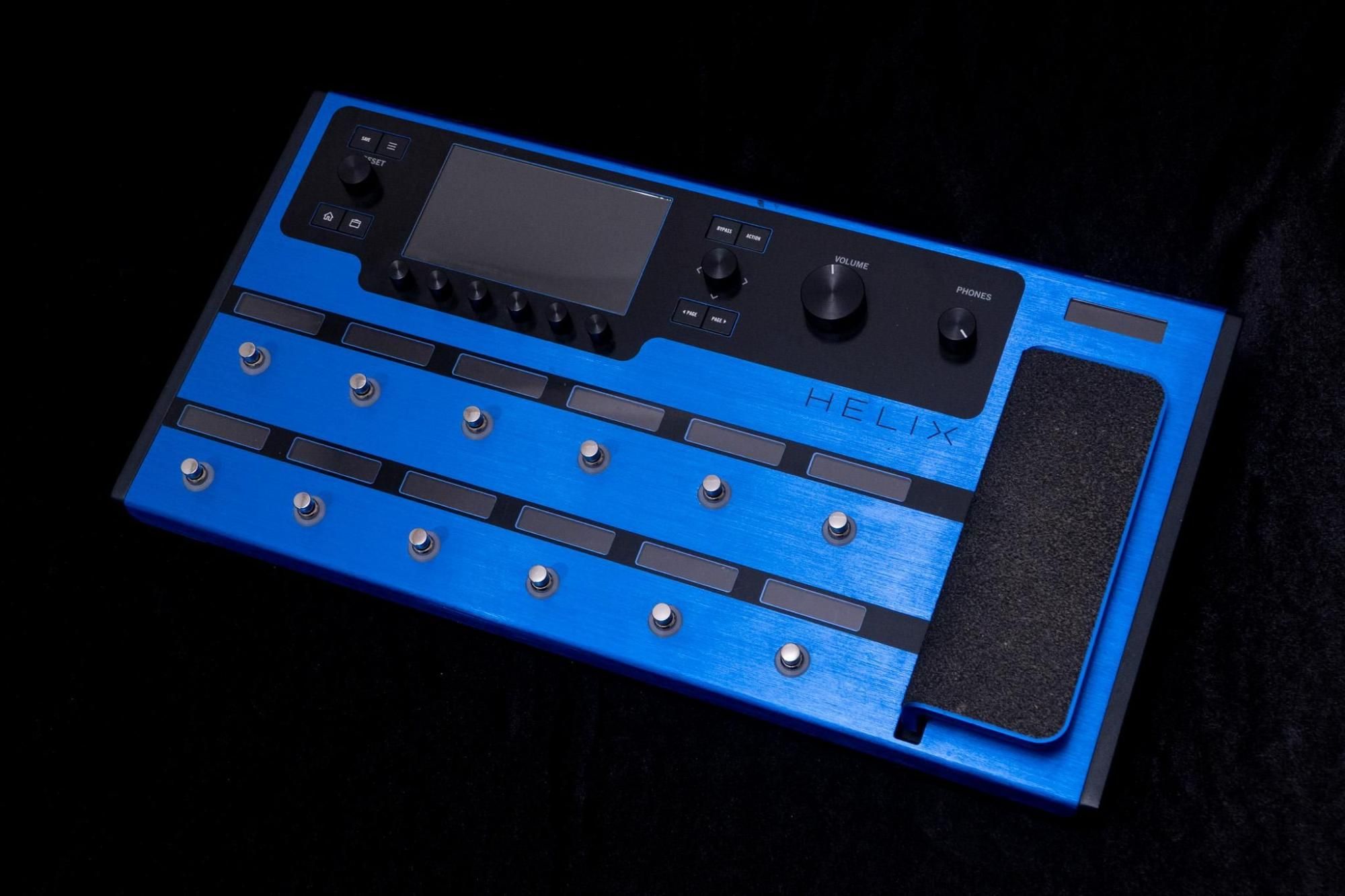【used】LINE6 / Helix Floor Lightning Blue【TONIQ横浜】