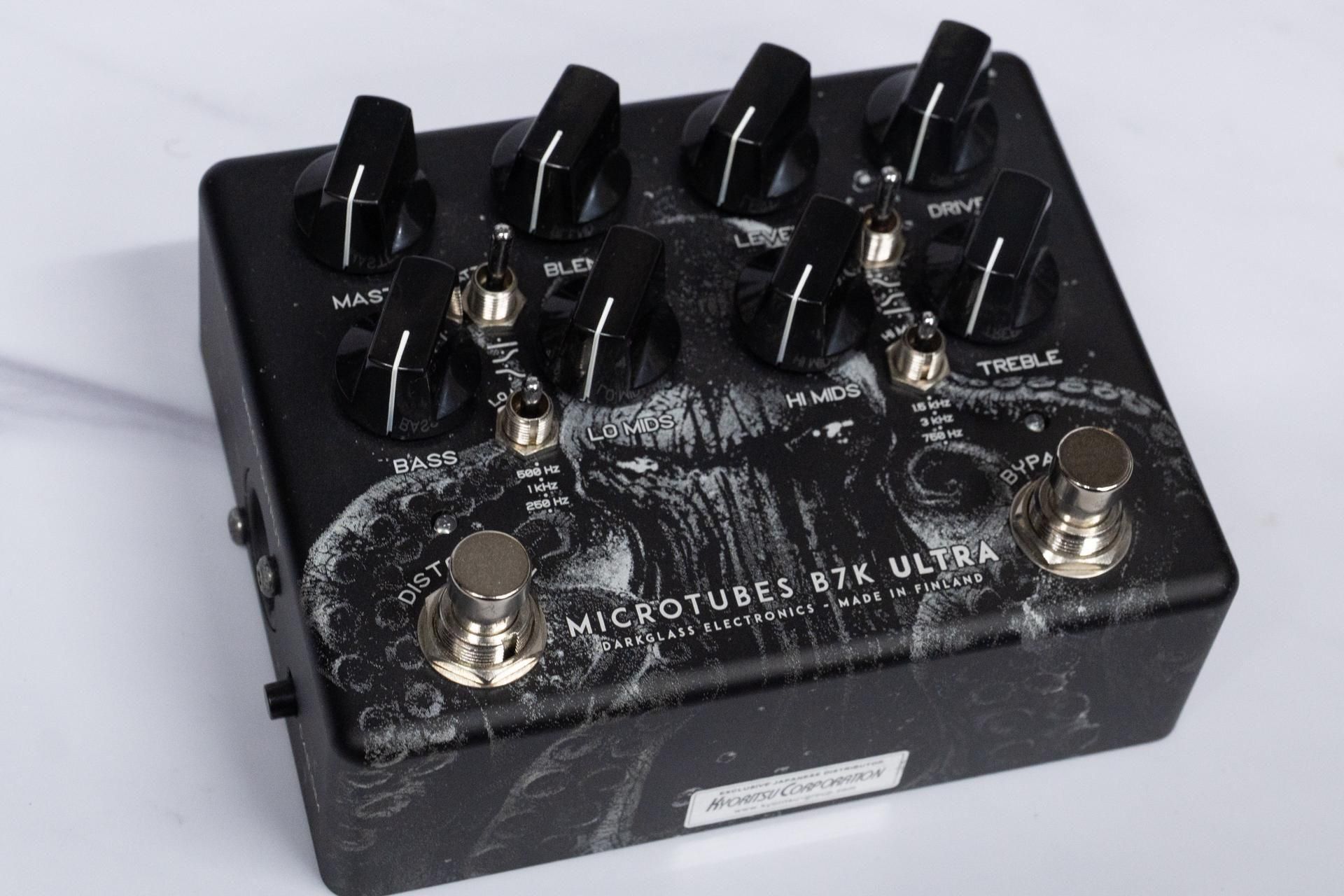 Darkglass B7K Ultra V2 Aux IN“The SQUID” Darkglass Microtubes B7K Ultra V2 Bass Preamp Pedal with Aux