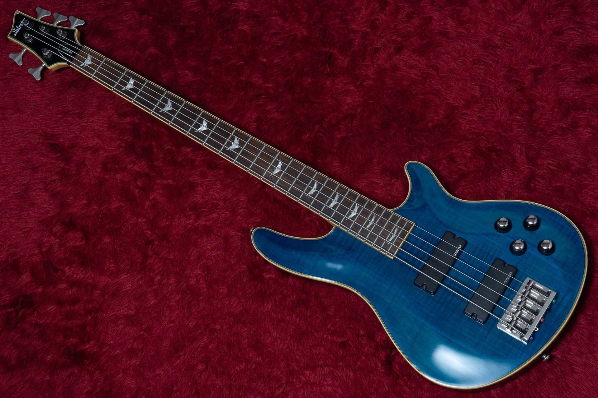 Schecte OMEN extreme-5　ボディ＆ネック　ジャンク used】Schecter / Omen extreme-5 BLUE 3.775kg #N10110379【GIB