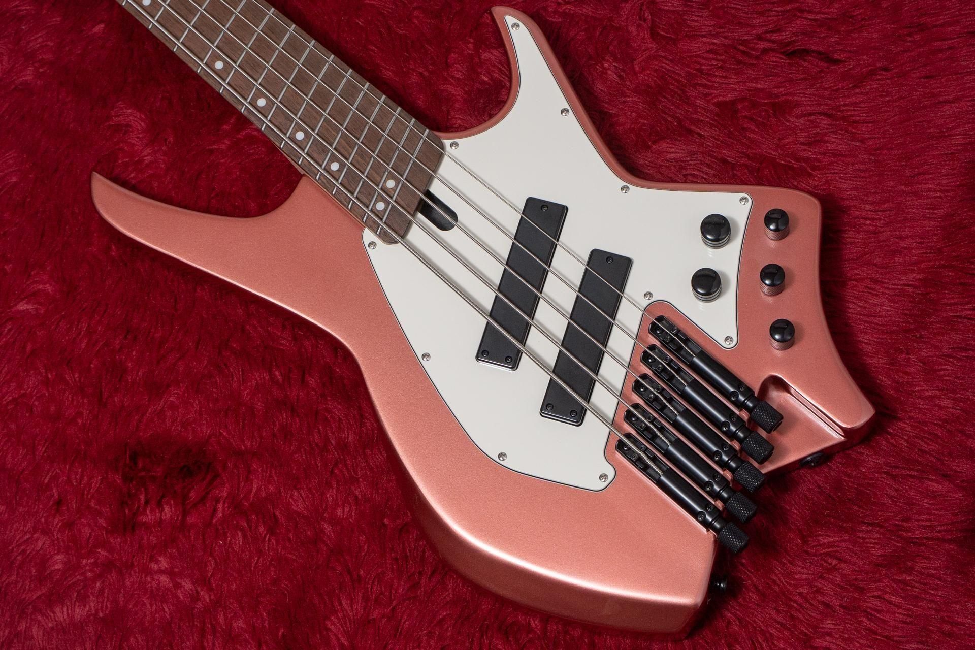 used】HEX Guitars / NB505 Metallic Rose Gold 3.670kg