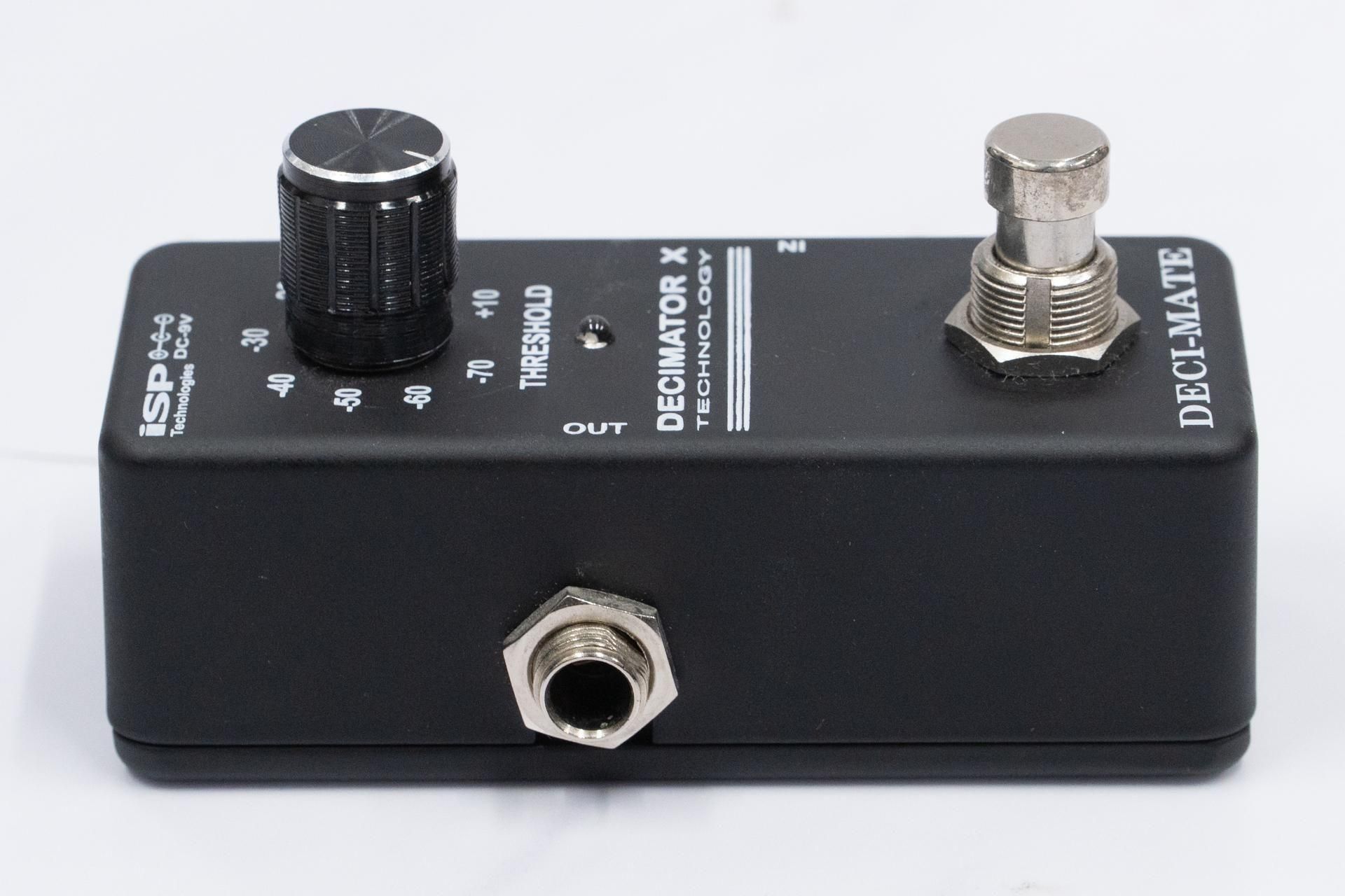 【美品】DECI-MATE MICRO DECIMATOR PEDAL ISP Technologies DECI-MATE Micro Decimator Noise Gate Pedal
