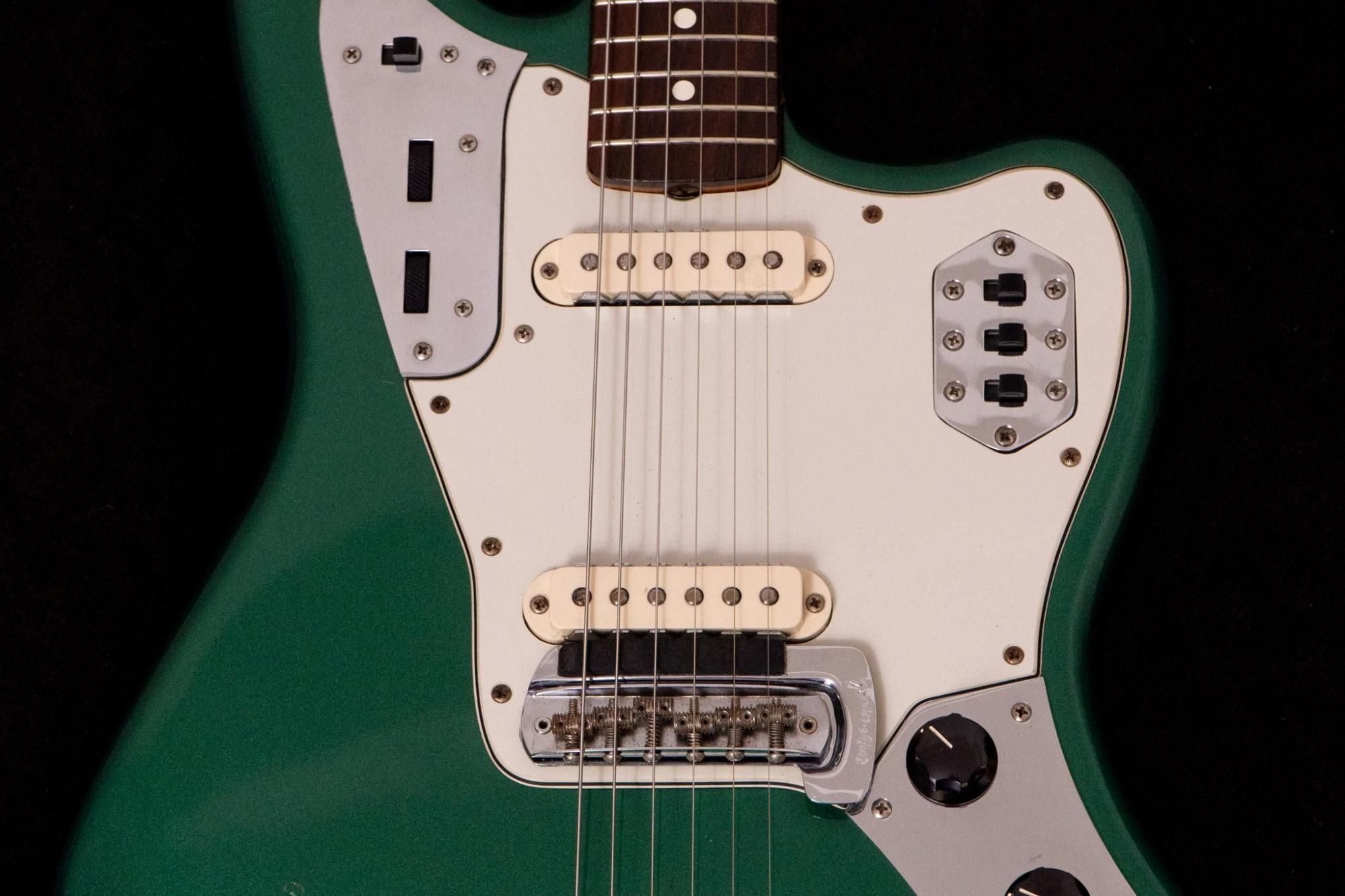 used】Fender / American Vintage 62 Jaguar Sherwood Green 1999年