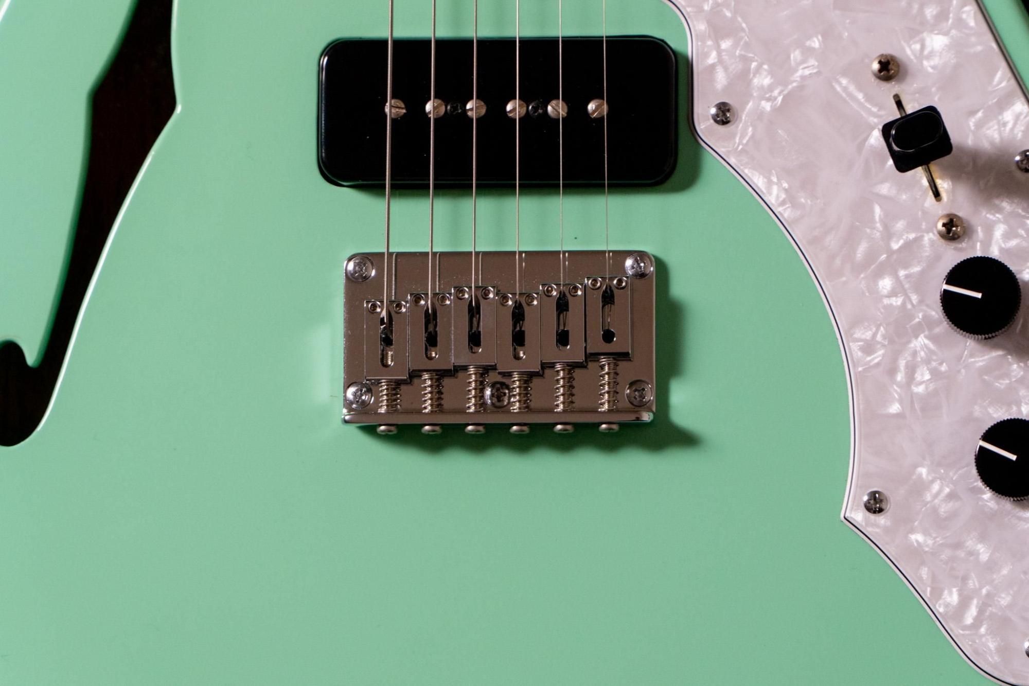 ギター ATELIER Z TL-Thinline P90 White ATELIER Z TL-Thinline P90 WH [SN 200686] [05/04] - ギター
