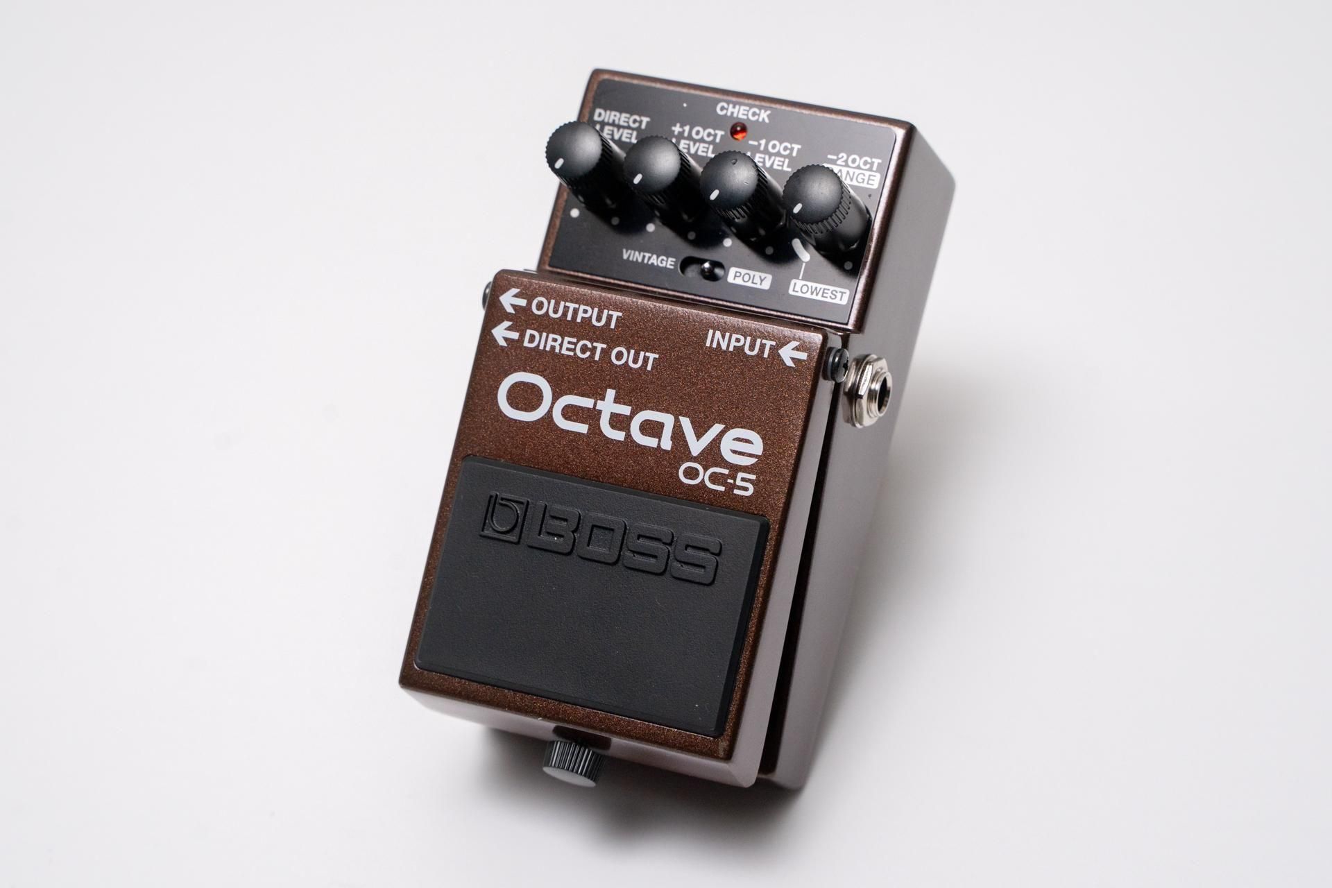 美品 BOSS OC-5 オクターブ 元箱あり BOSS（楽器、器材） BOSS OC-5 エフェクター／オクターブ 【配送