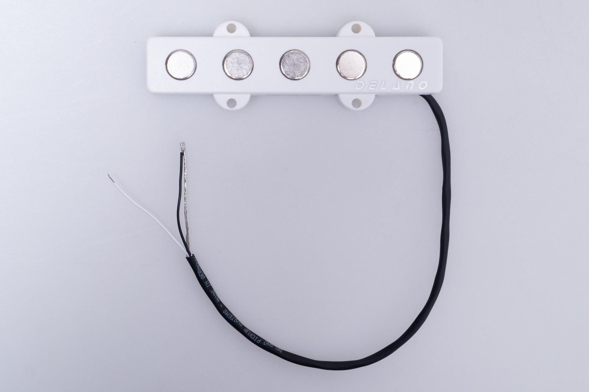 new】Delano / JMVC 5 FE/M2 WHITE for 5strings【GIB横浜】 - Geek IN Box