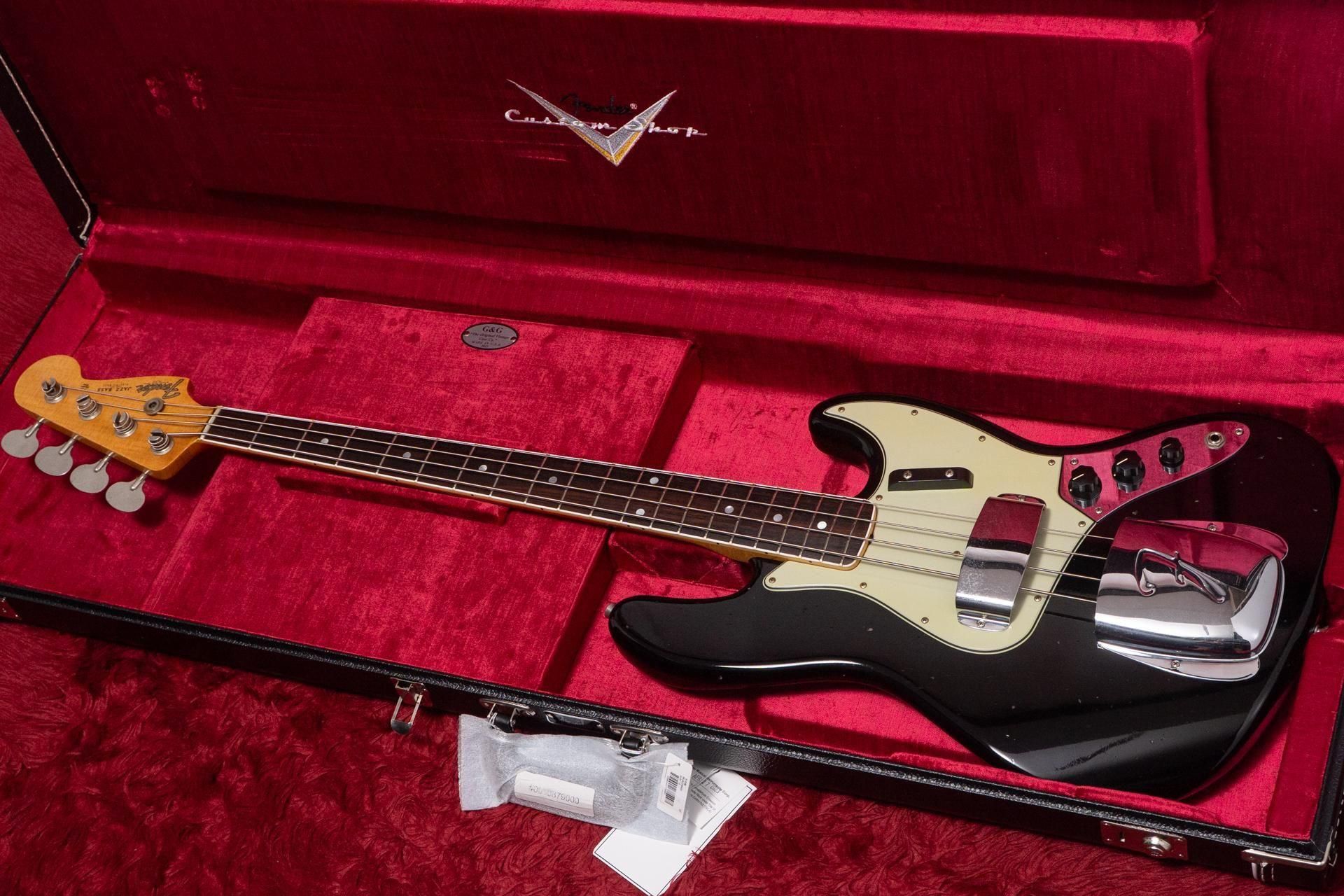 used】Fender Custom Shop / 66 Jazz Bass Journeyman Relic BLK