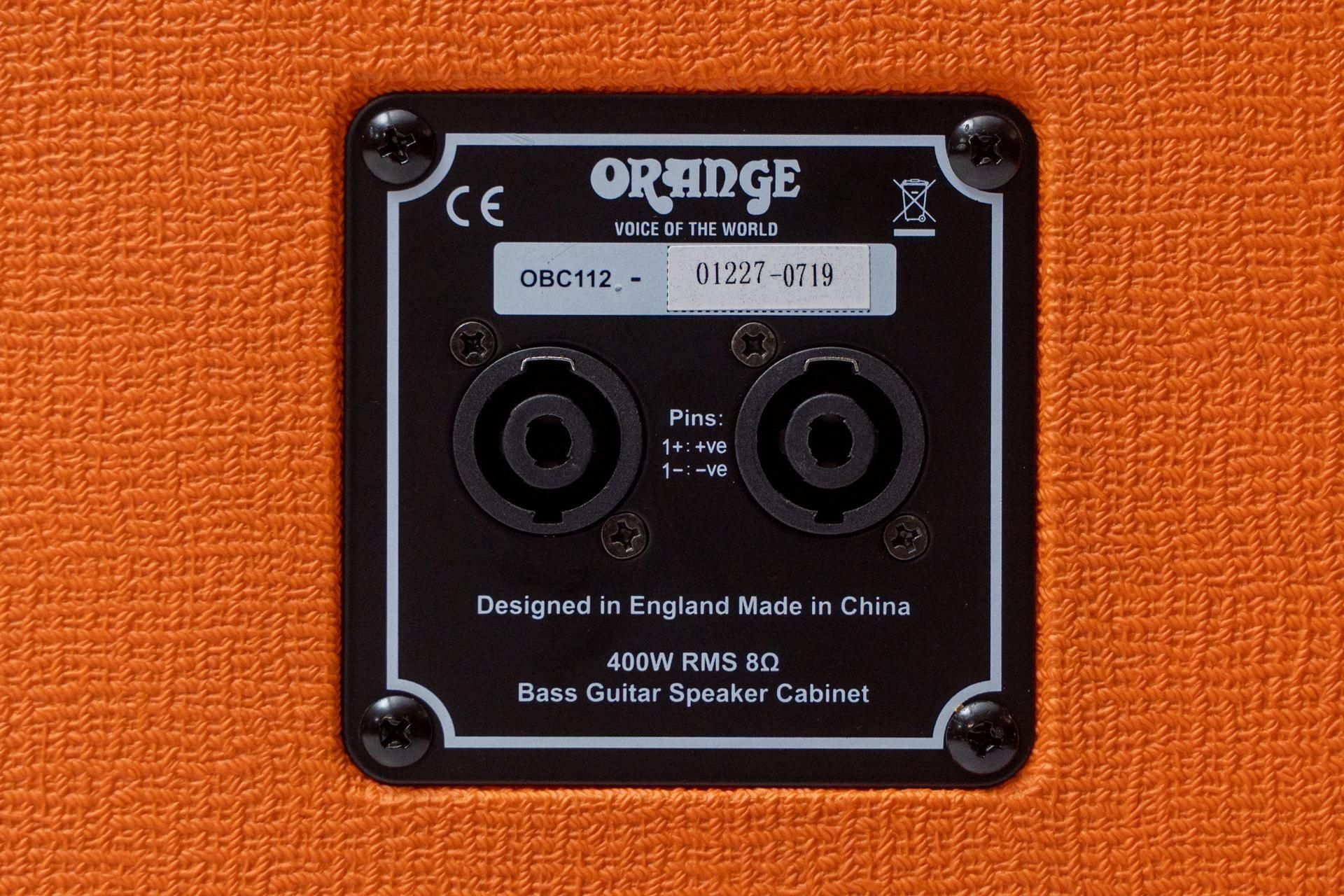 used】ORANGE / OBC112 400W 8ohms【GIB横浜】 - Geek IN Box