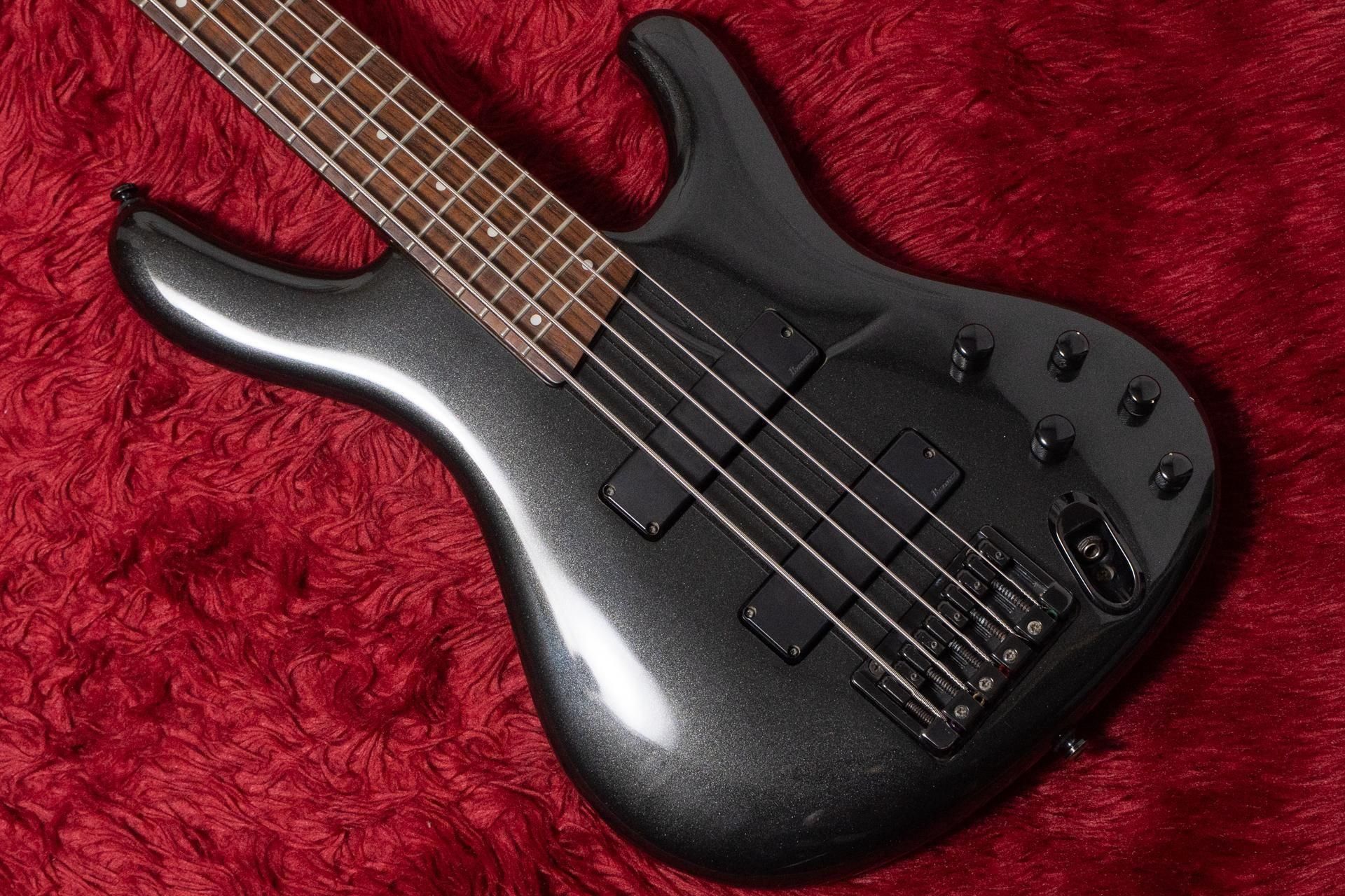 Ibanez EDB600 GP【美品】 Used Ibanez EDB600 GREY METAL Electric Bass Guitar GREY