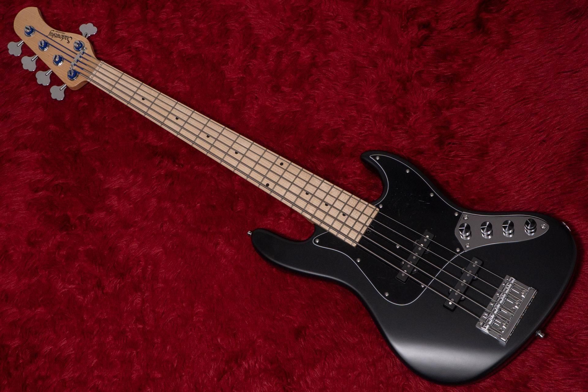 Sadowsky ML21 VJ5 ASH 2025年購入 美品 used】Sadowsky / ML21 VJ5 ASH Solid Black Stain 2024 3.875kg