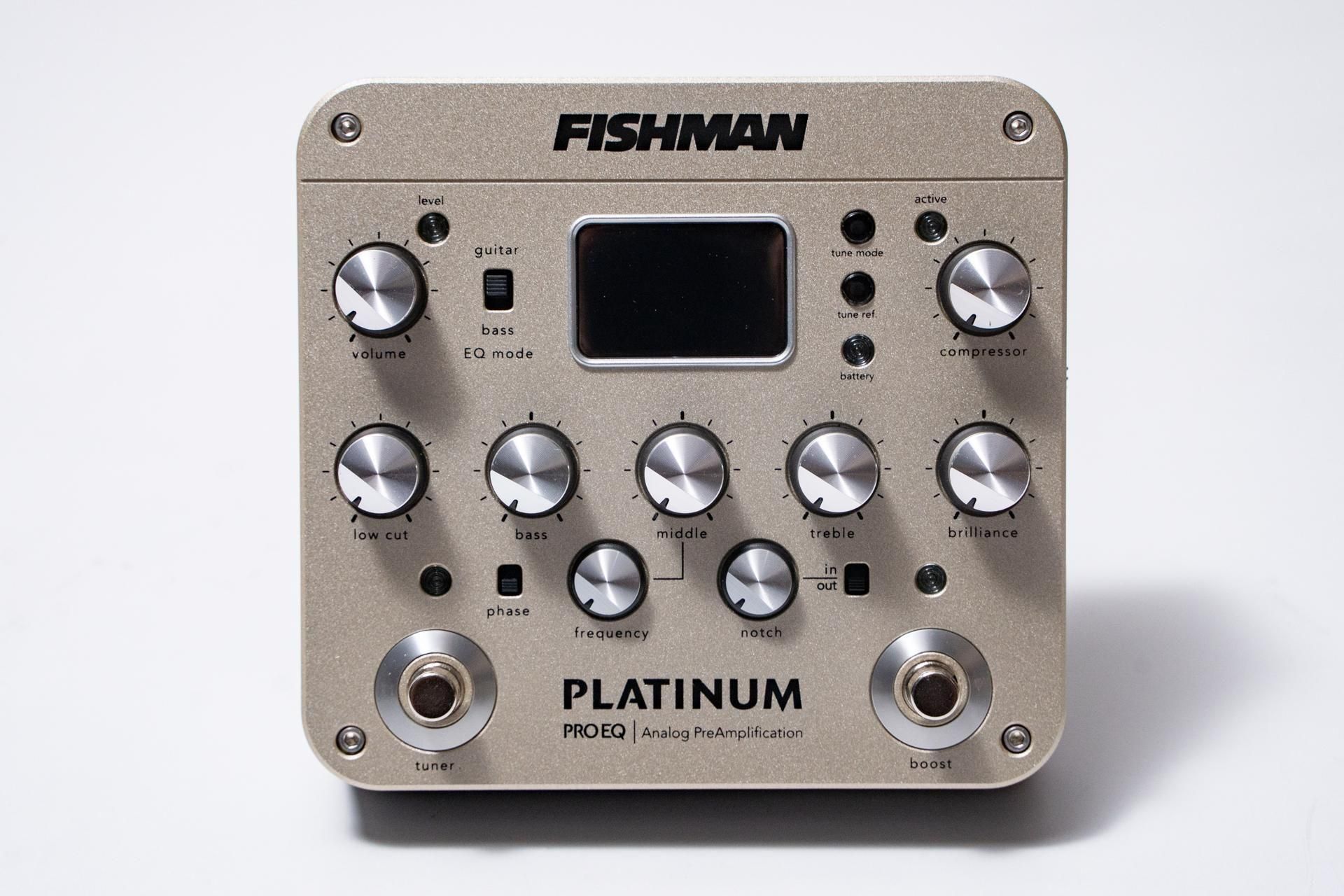Fishman Platinum Pro EQ アナログプリアンプ Fishman Platinum Pro EQ Acoustic Guitar Preamp – Gladesville